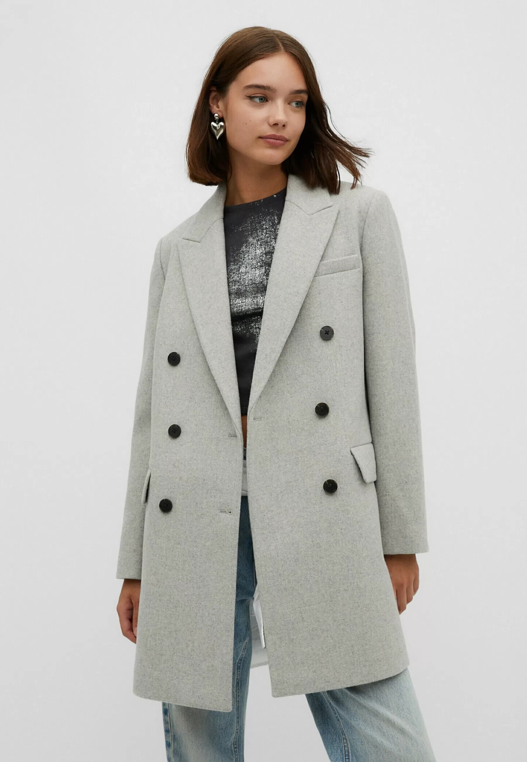 Manteau Classique | Stradivarius Discount