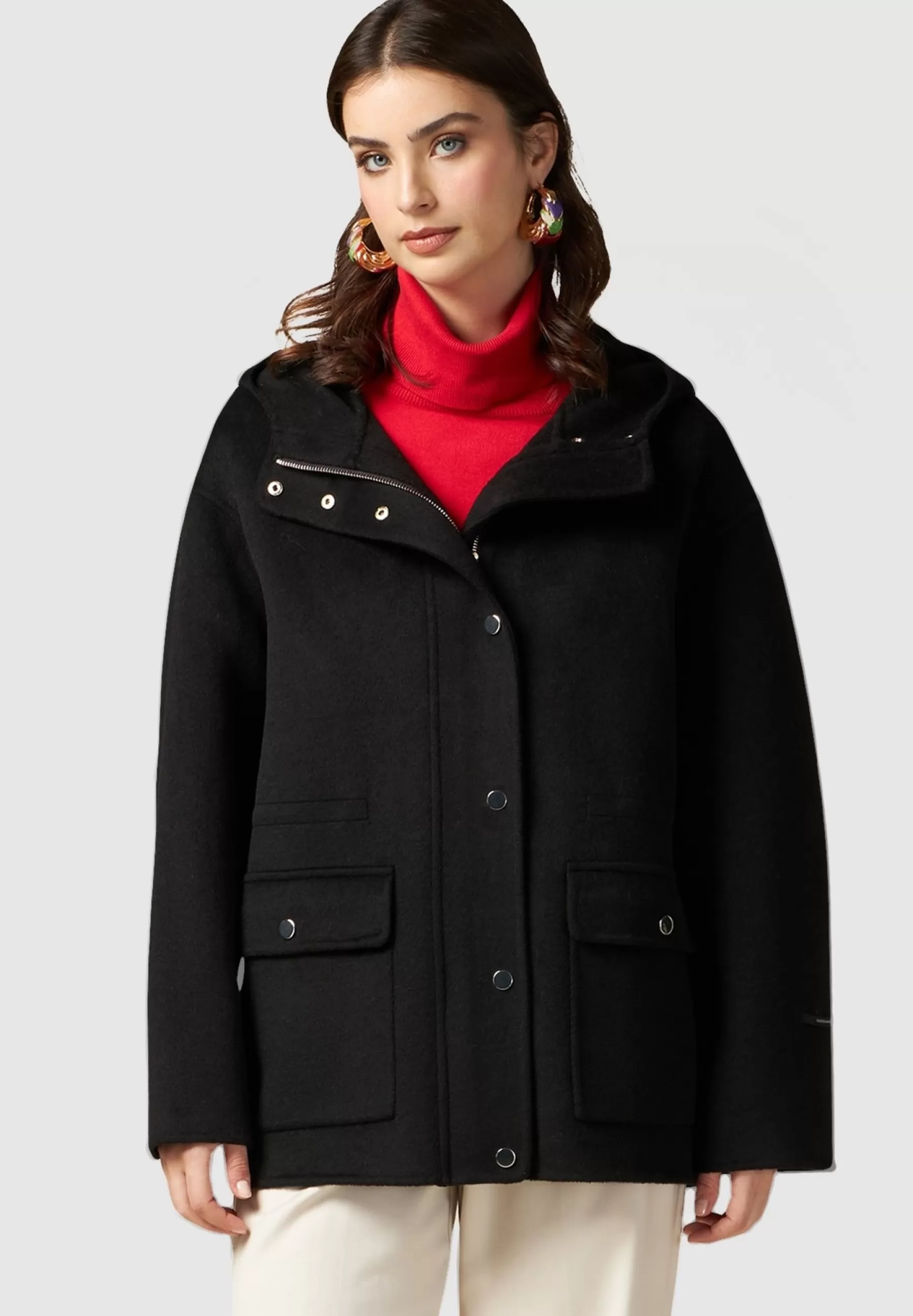 Femme Oltre Manteau Court