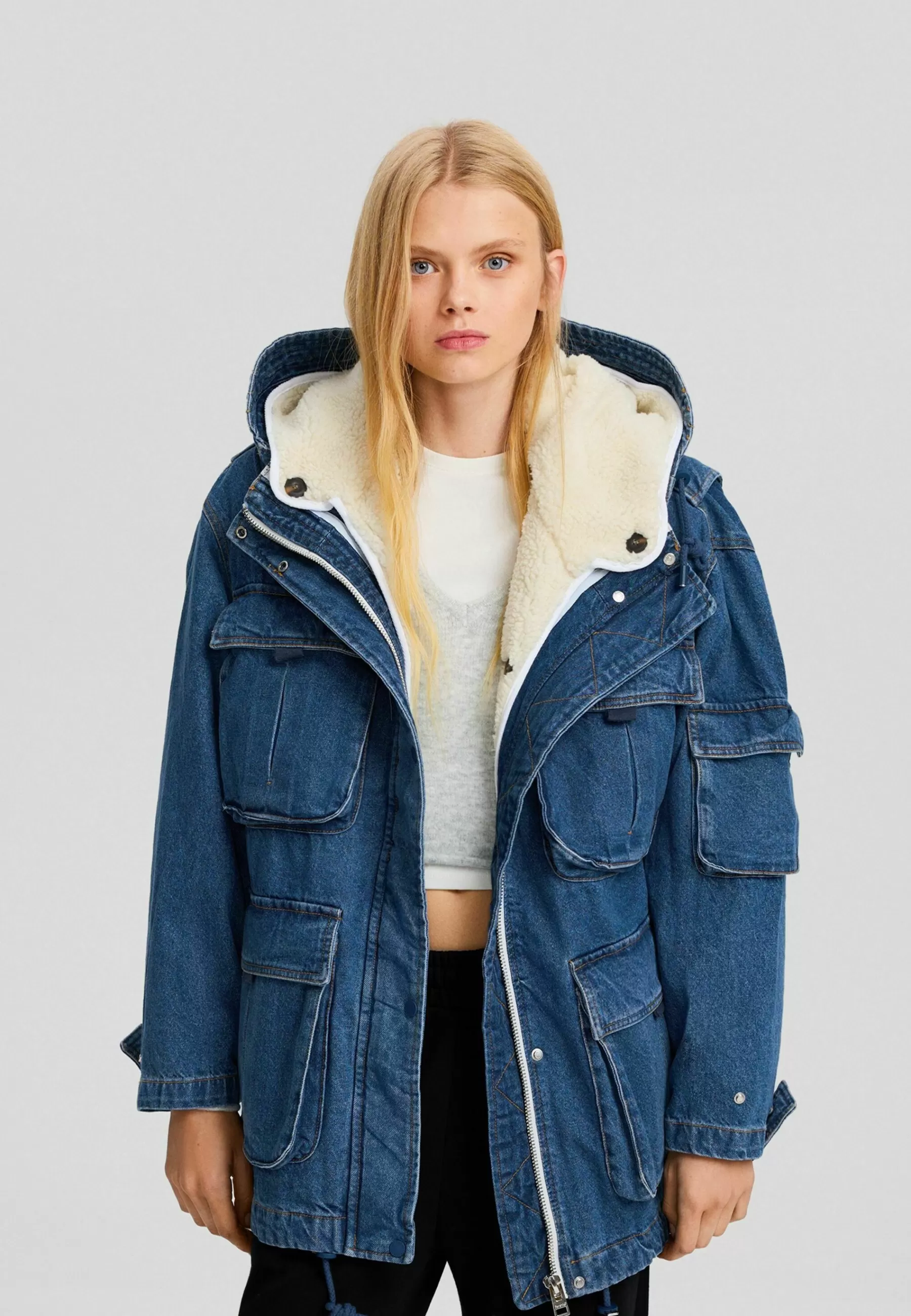 Manteau Court | Bershka Shop