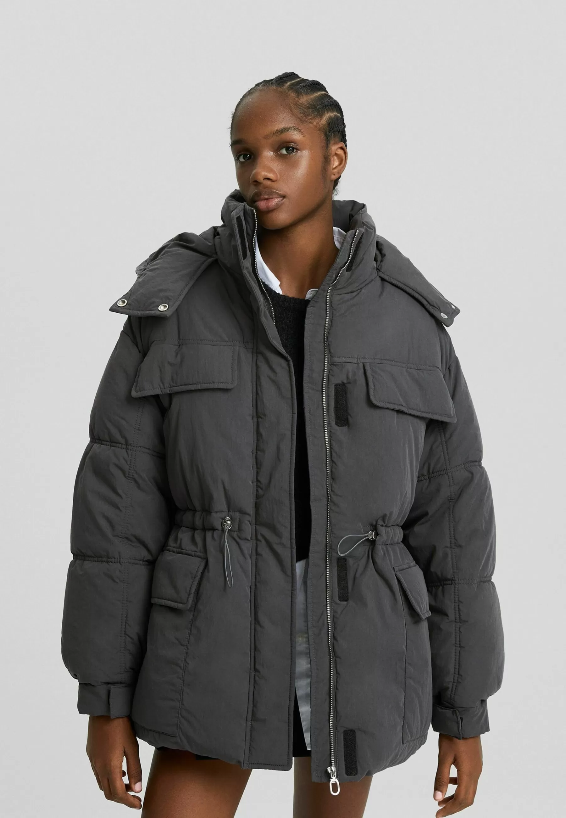 Femme Bershka Manteau D'Hiver