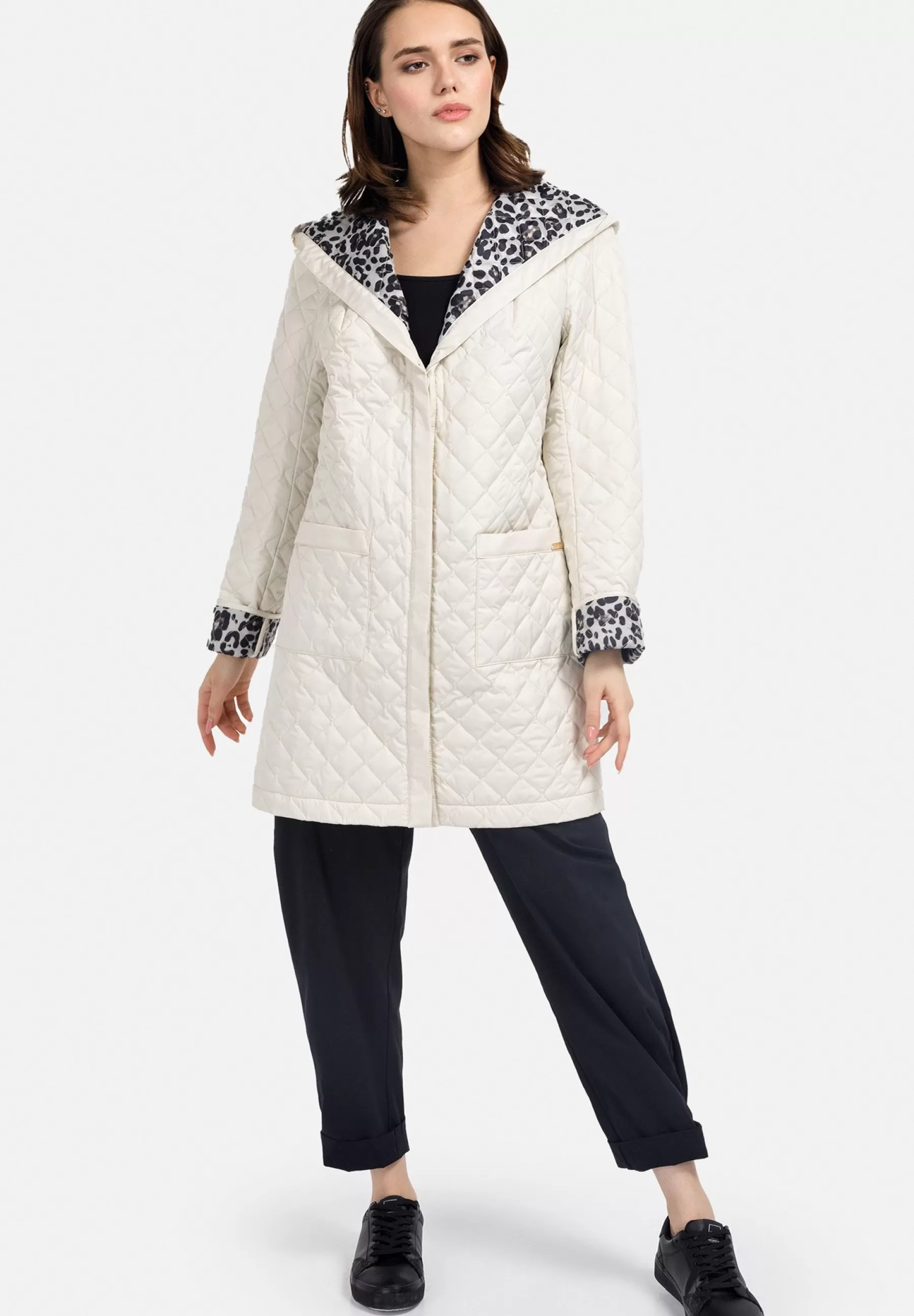 Femme HELMIDGE Manteau D'Hiver