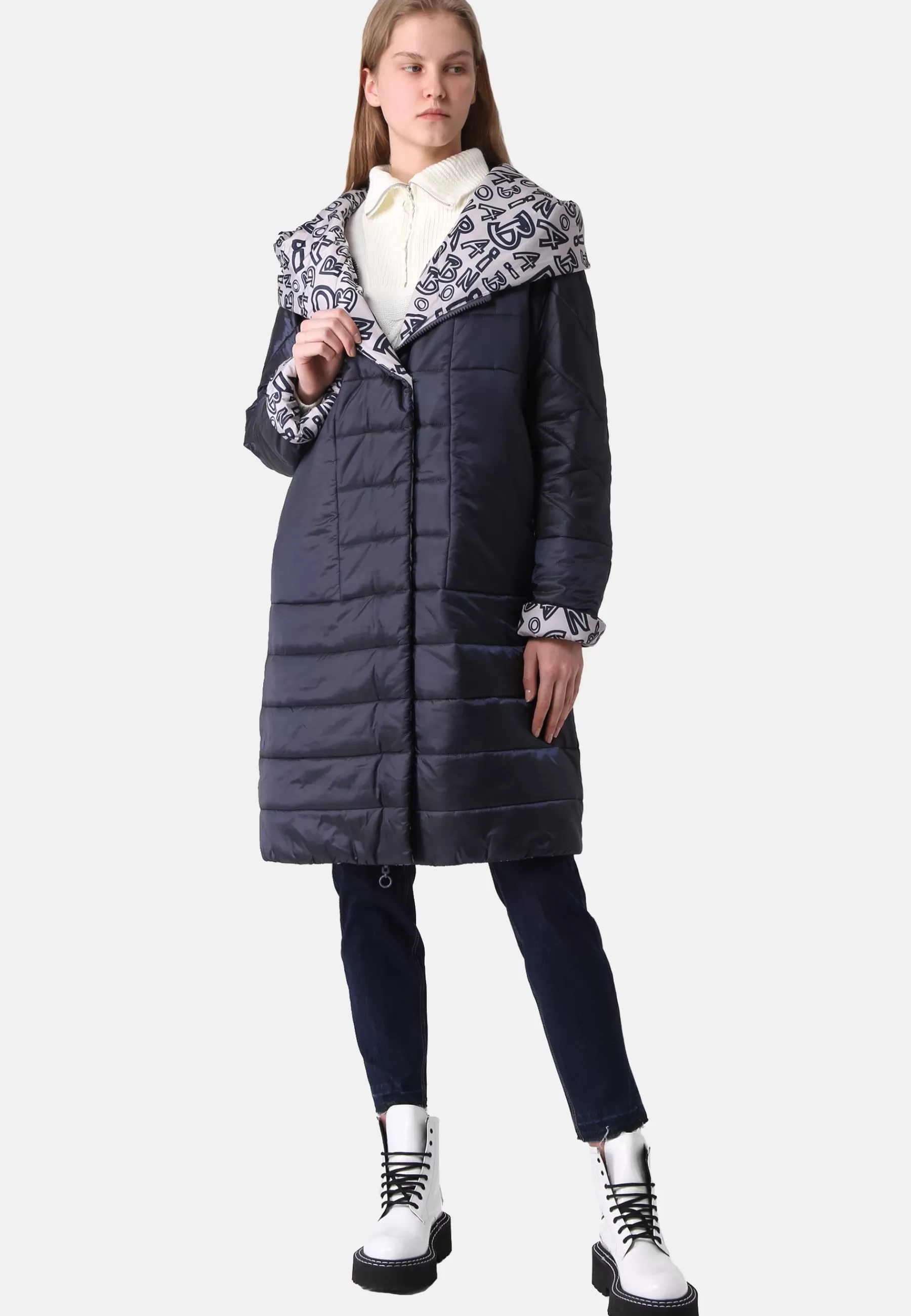 Femme baronia Manteau D'Hiver