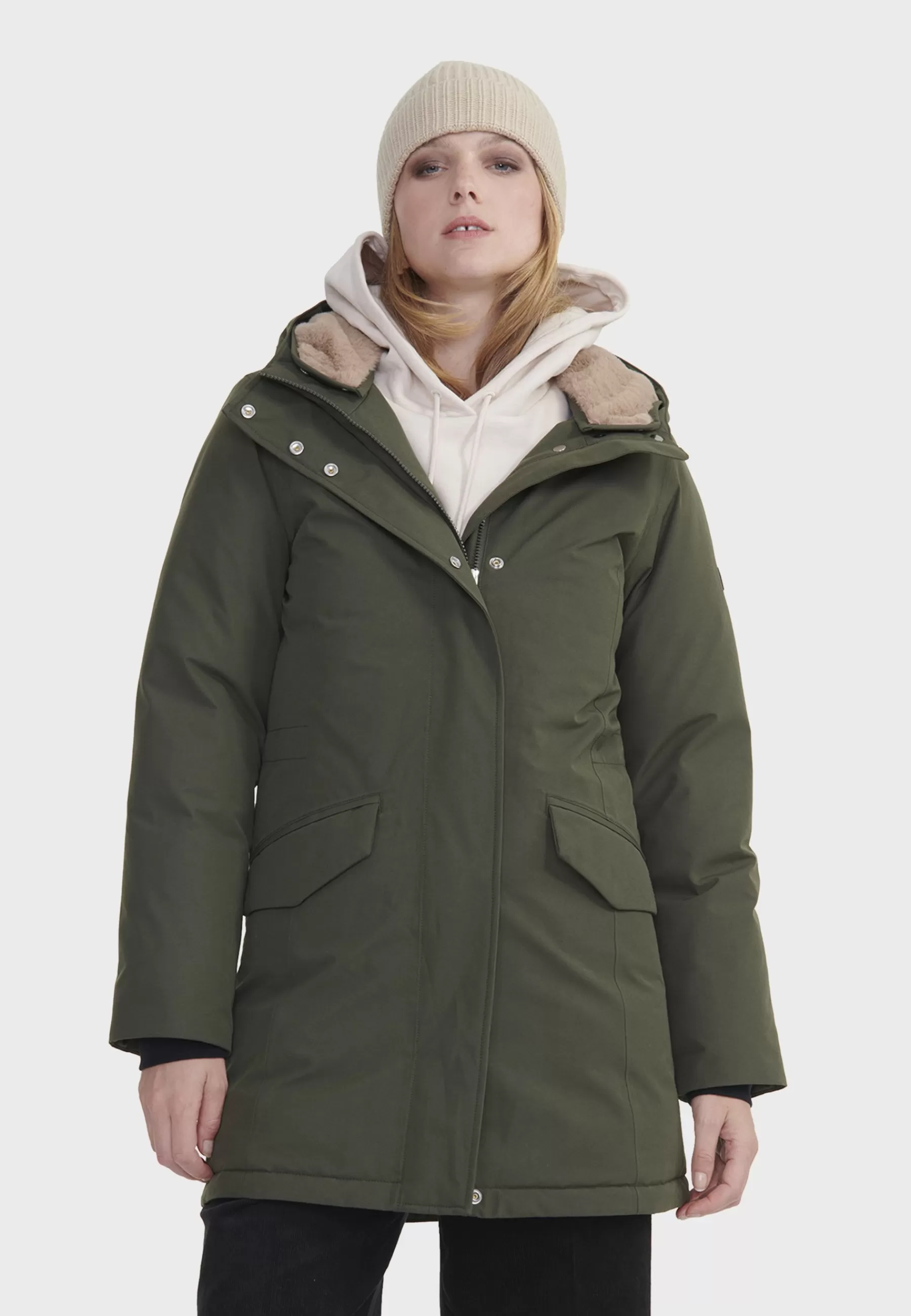 Femme Aigle Manteau D'Hiver