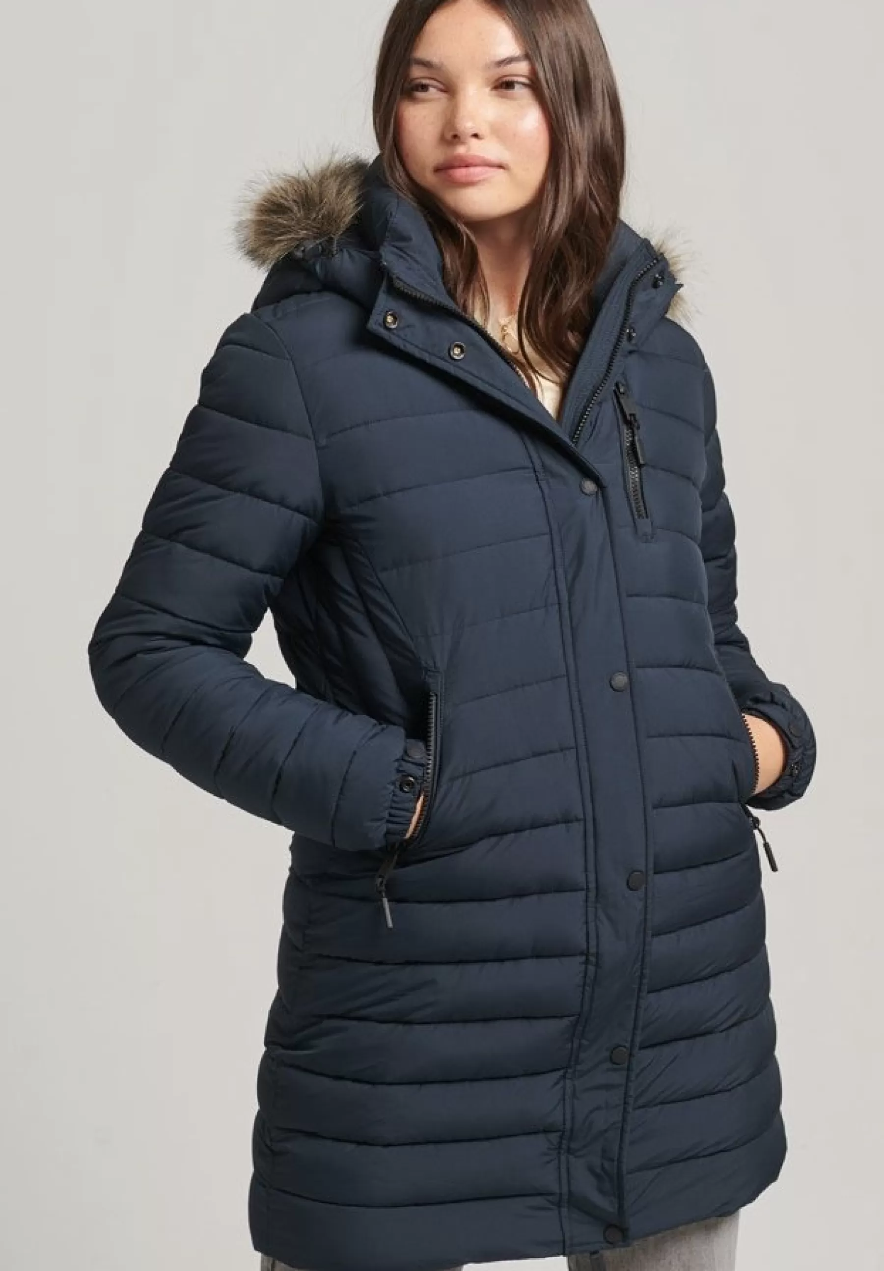 Femme Superdry Manteau D'Hiver