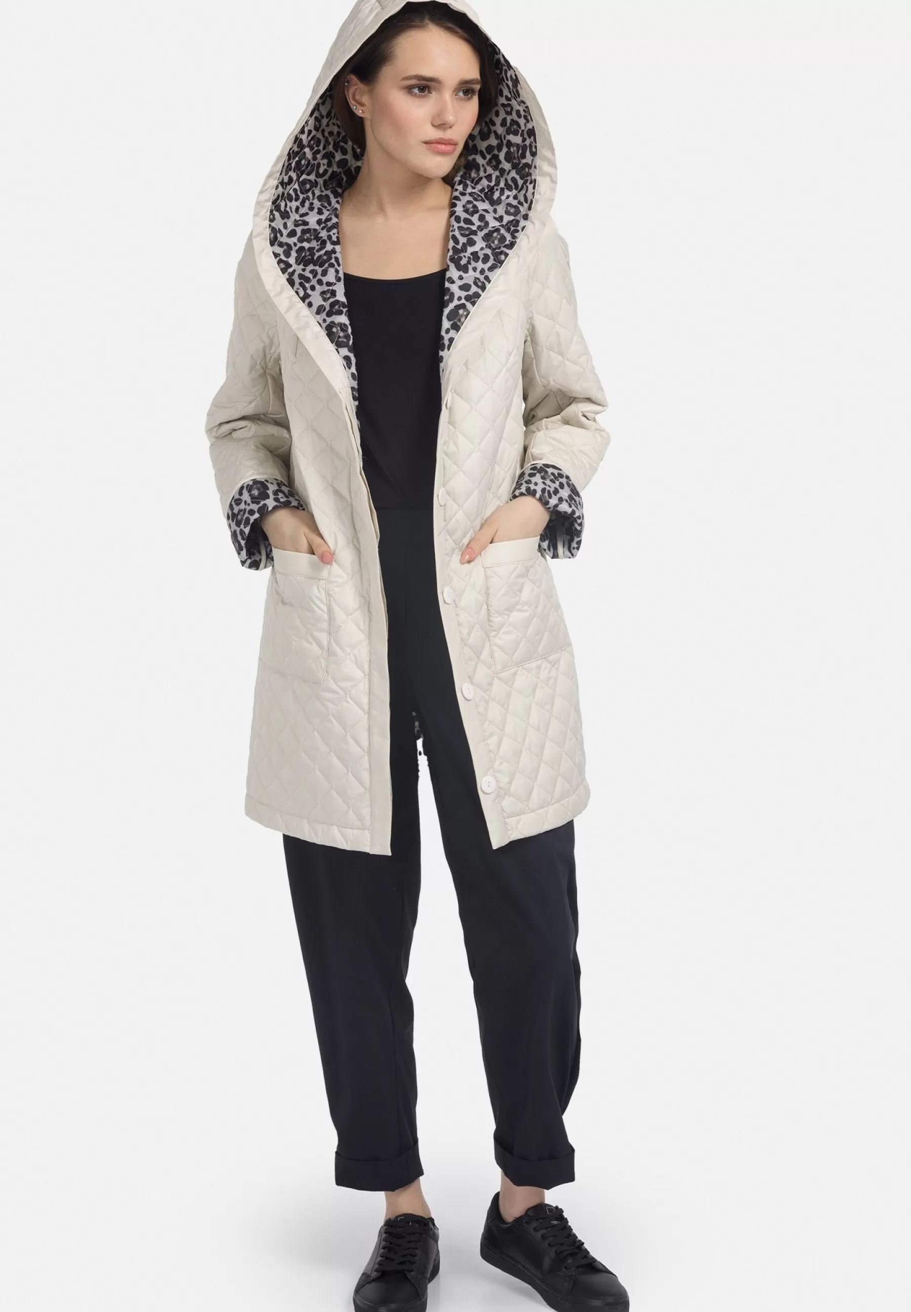 Femme HELMIDGE Manteau D'Hiver