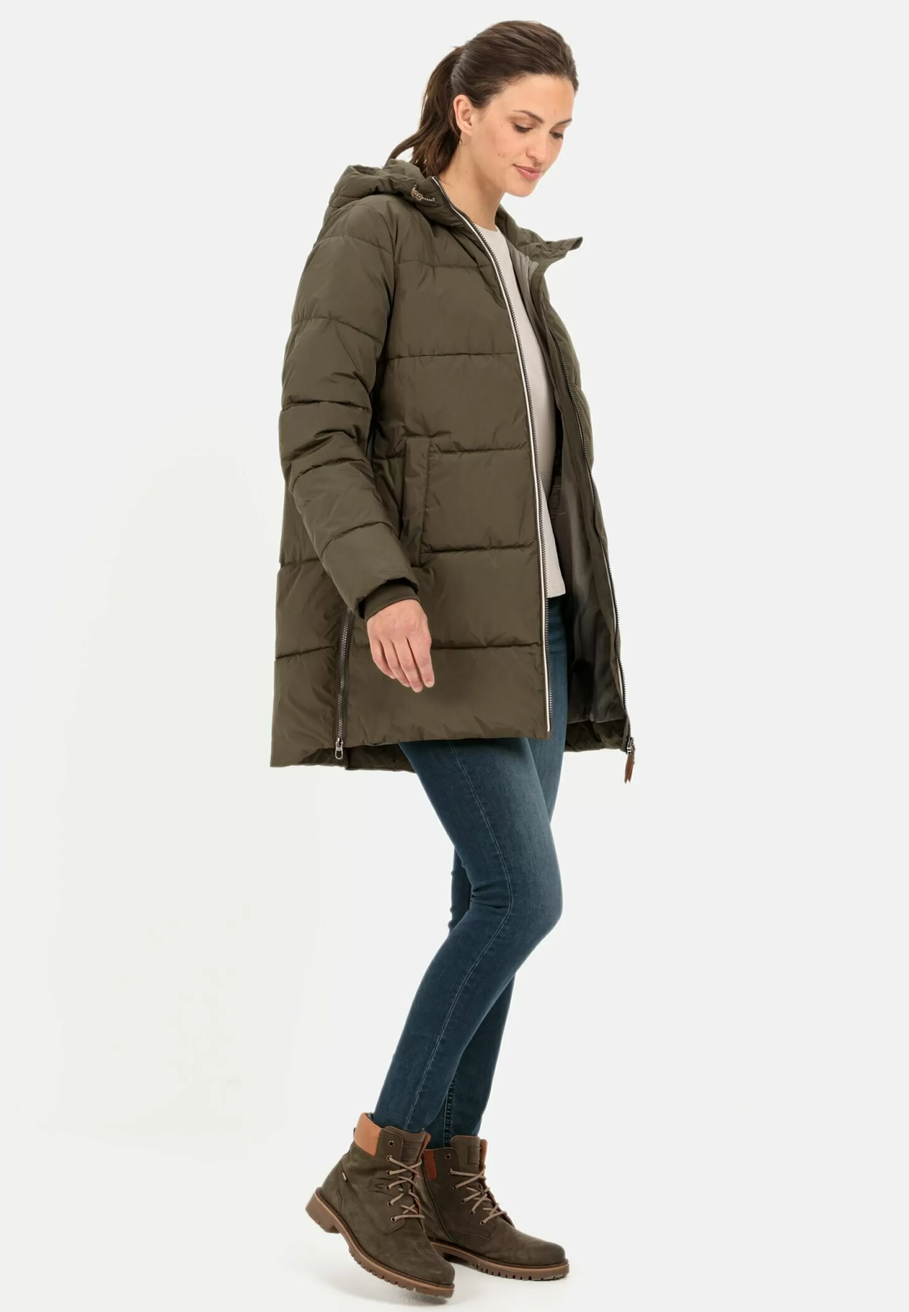 Femme camel active Manteau D'Hiver