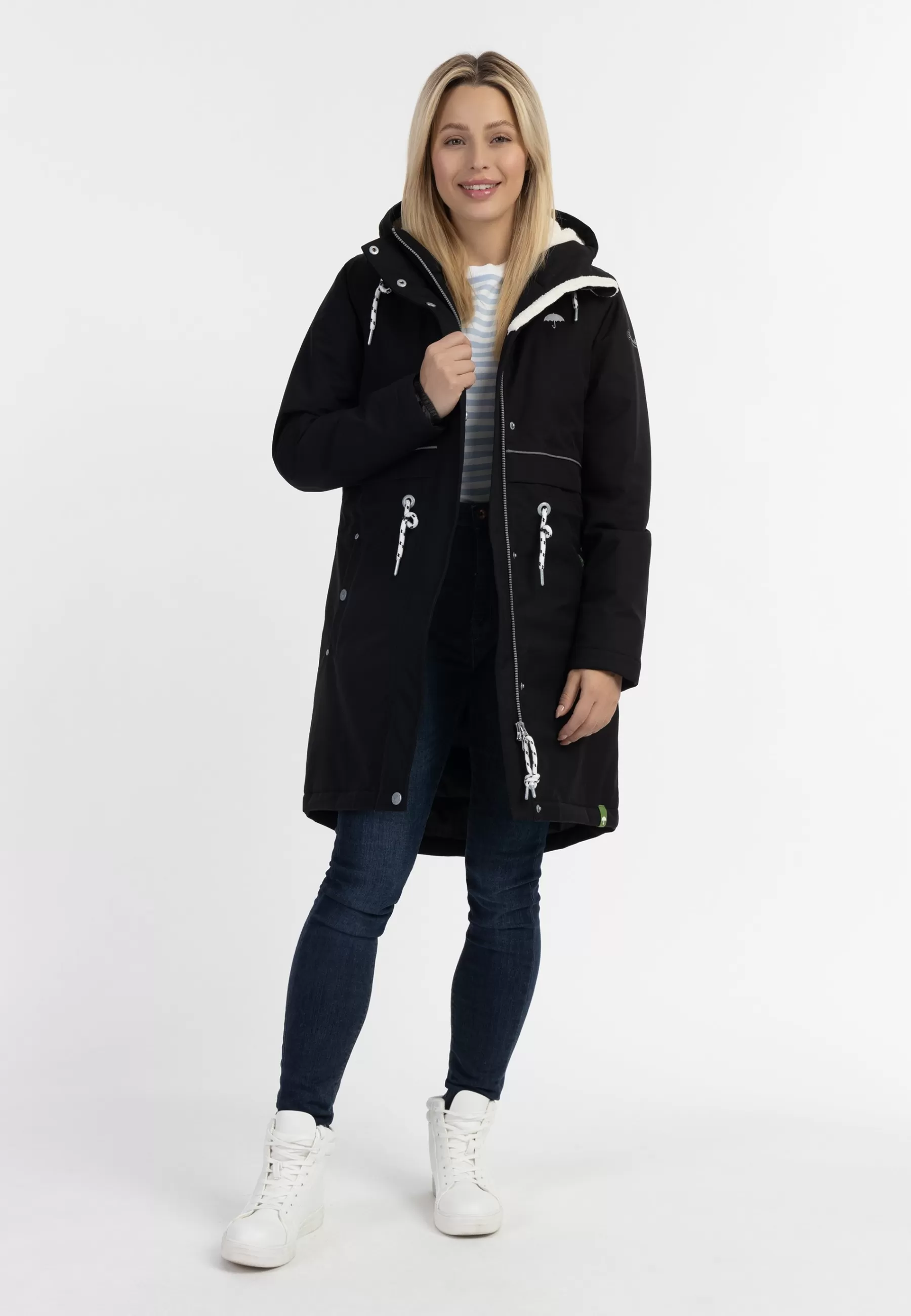 Femme Schmuddelwedda Manteau D'Hiver