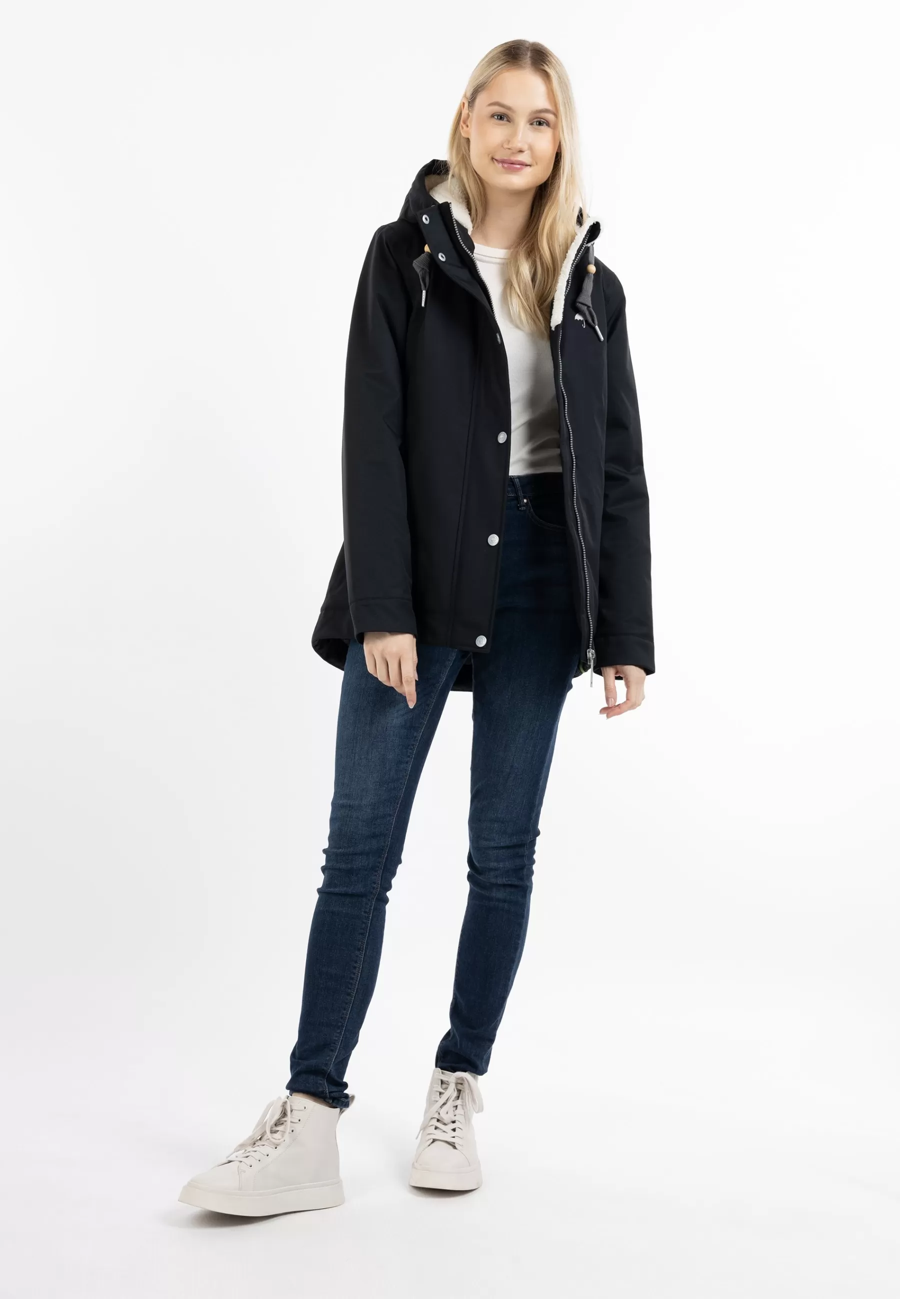 Femme Schmuddelwedda Manteau D'Hiver