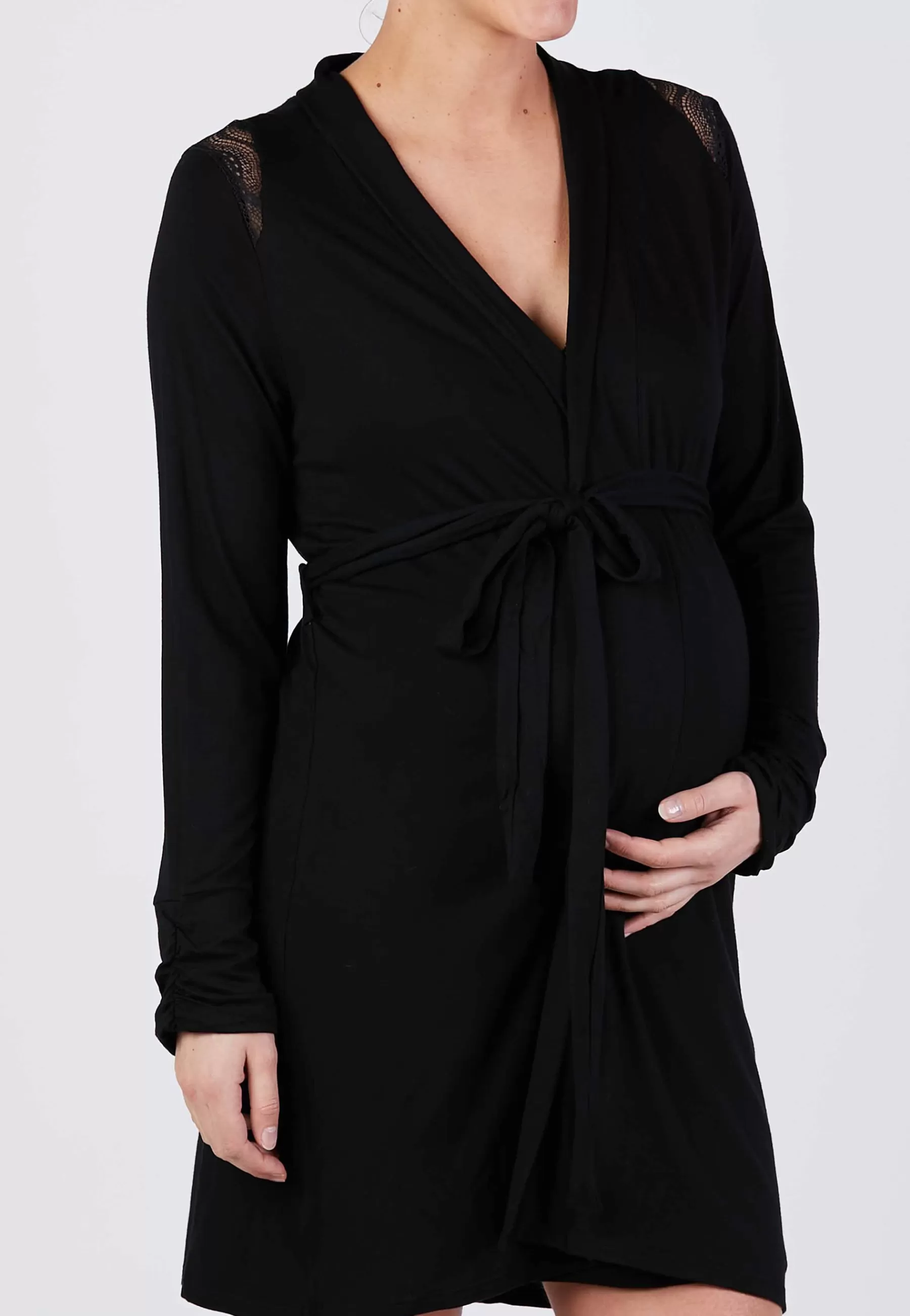 Maternity Negligee Serenity - Manteau Court | Cache Coeur Best