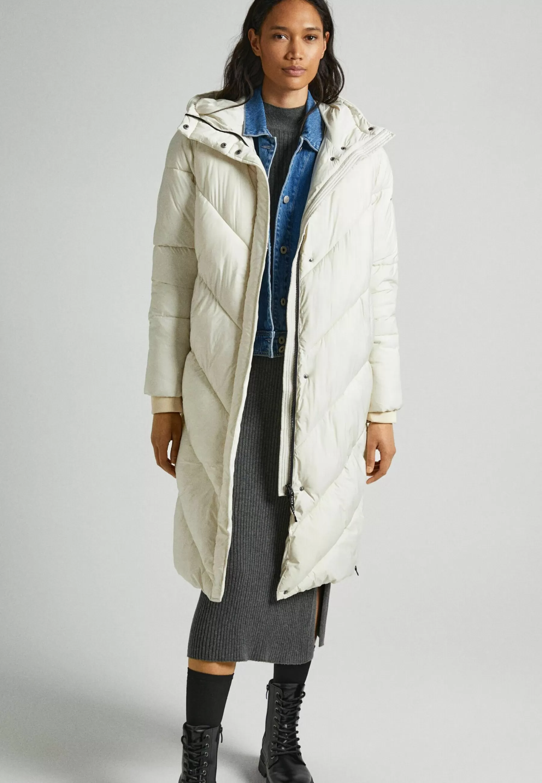 Femme Pepe Jeans Mia - Manteau D'Hiver