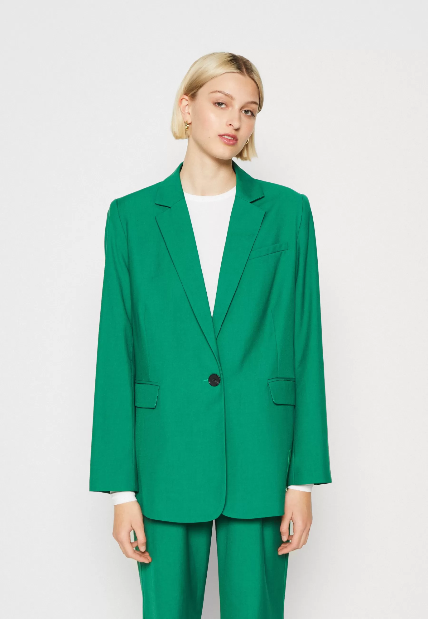 Mimmi Uni Single Breasted Boyfriend Blazer - Manteau Court | Colourful Rebel Sale