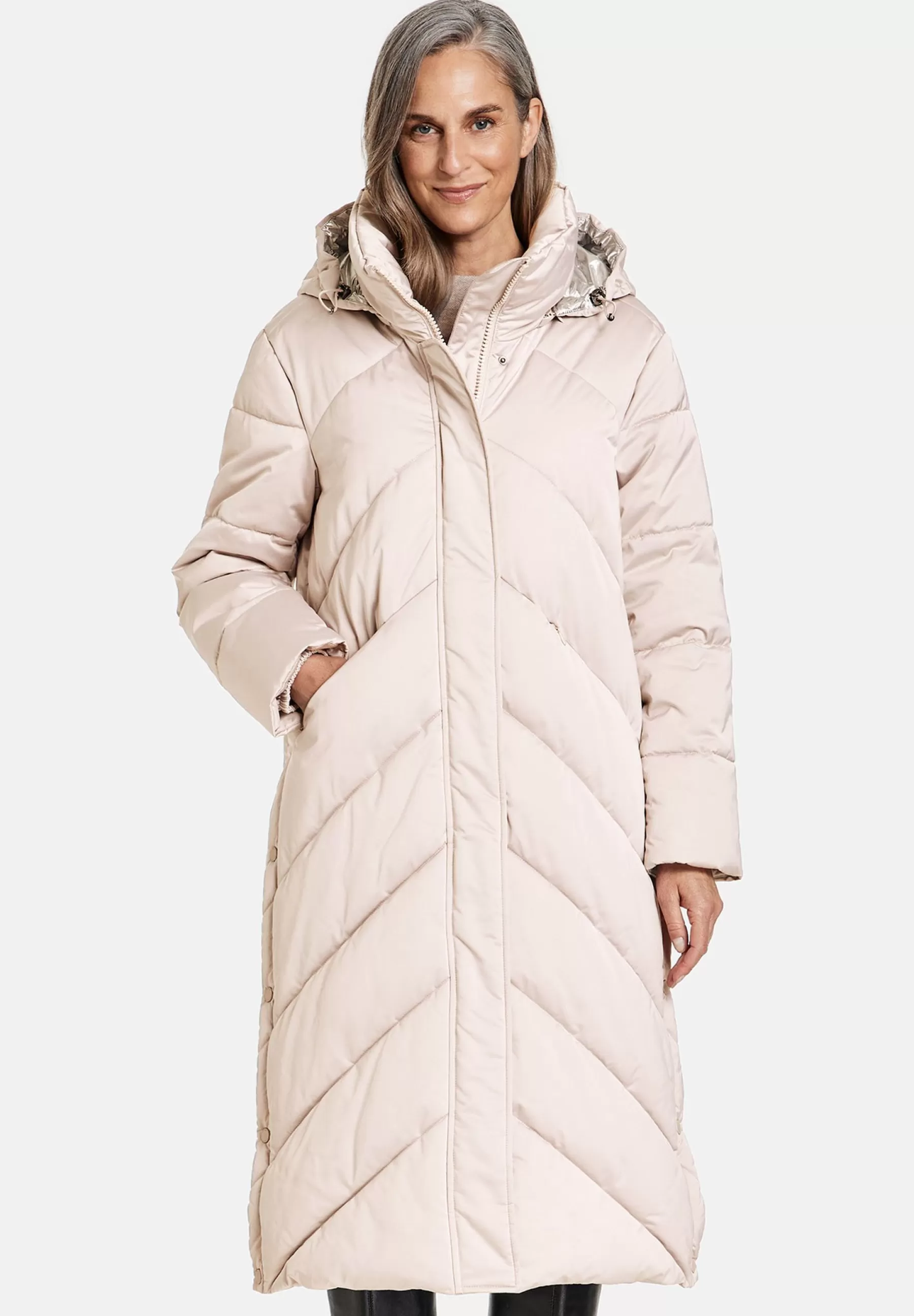 Femme Gerry Weber Mit Geknopften Seitenschlitzen - Manteau D'Hiver