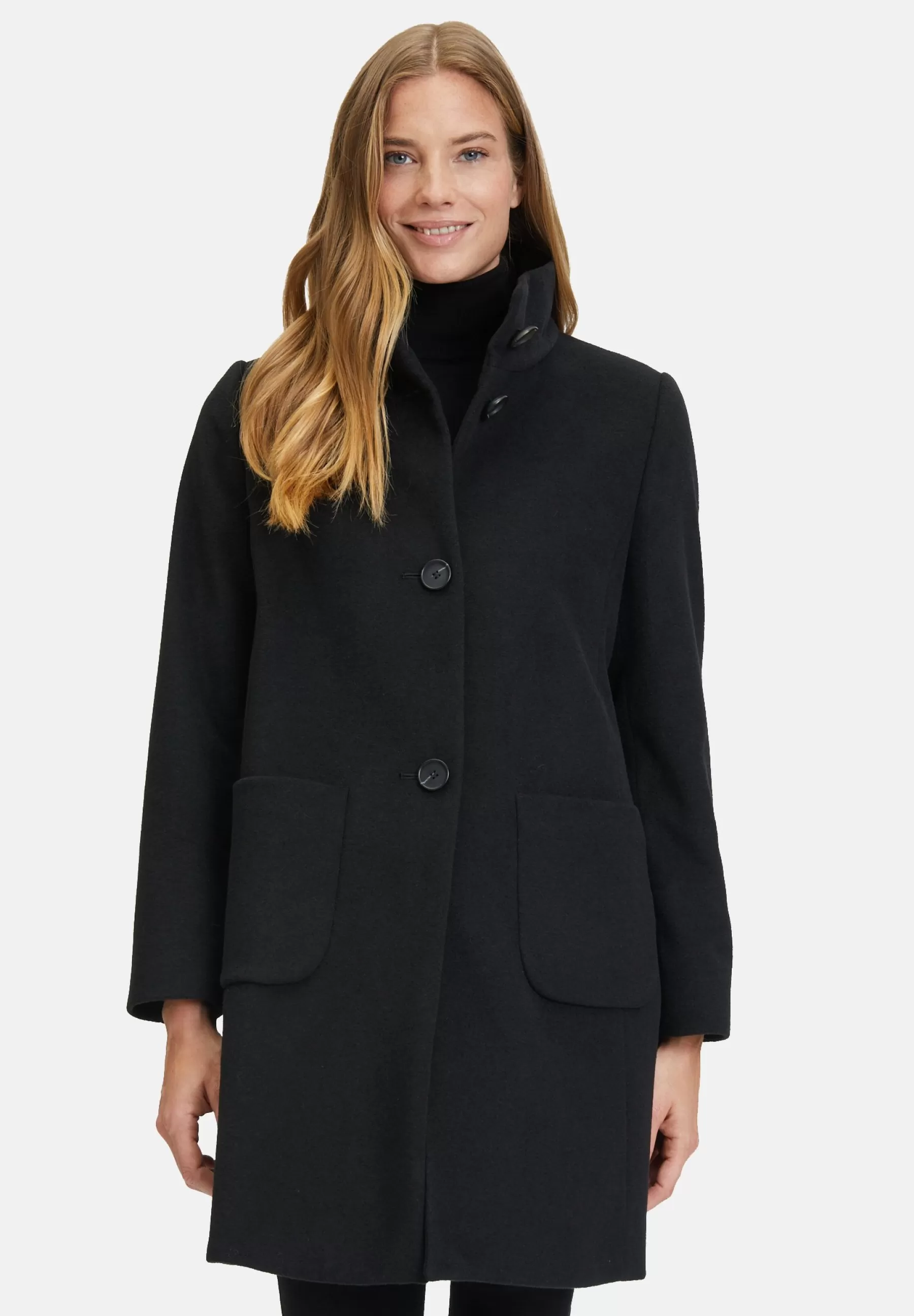 Femme Betty Barclay Mit Hohem Kragen - Manteau Court