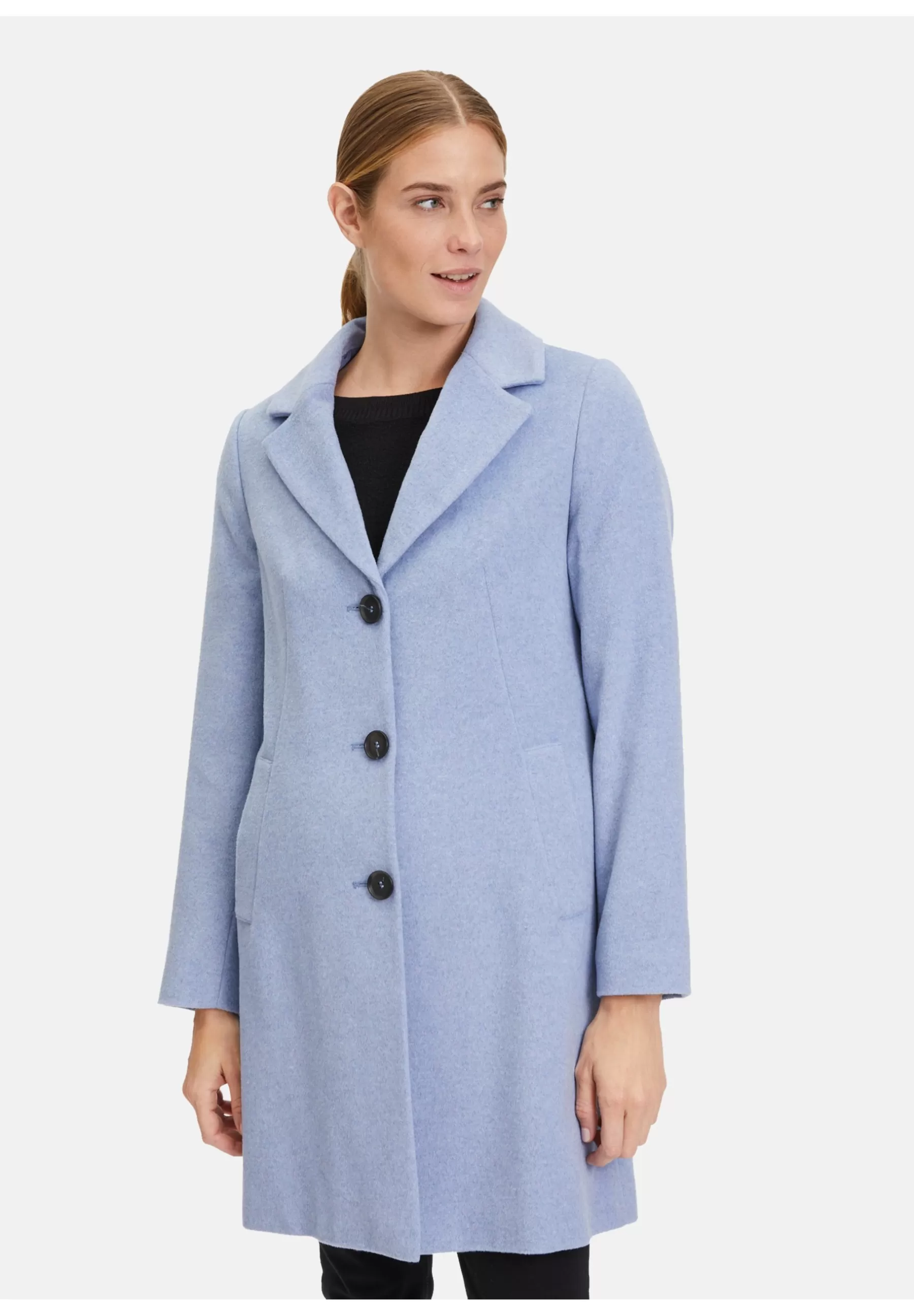 Femme Betty Barclay Mit Reverskragen - Manteau Court