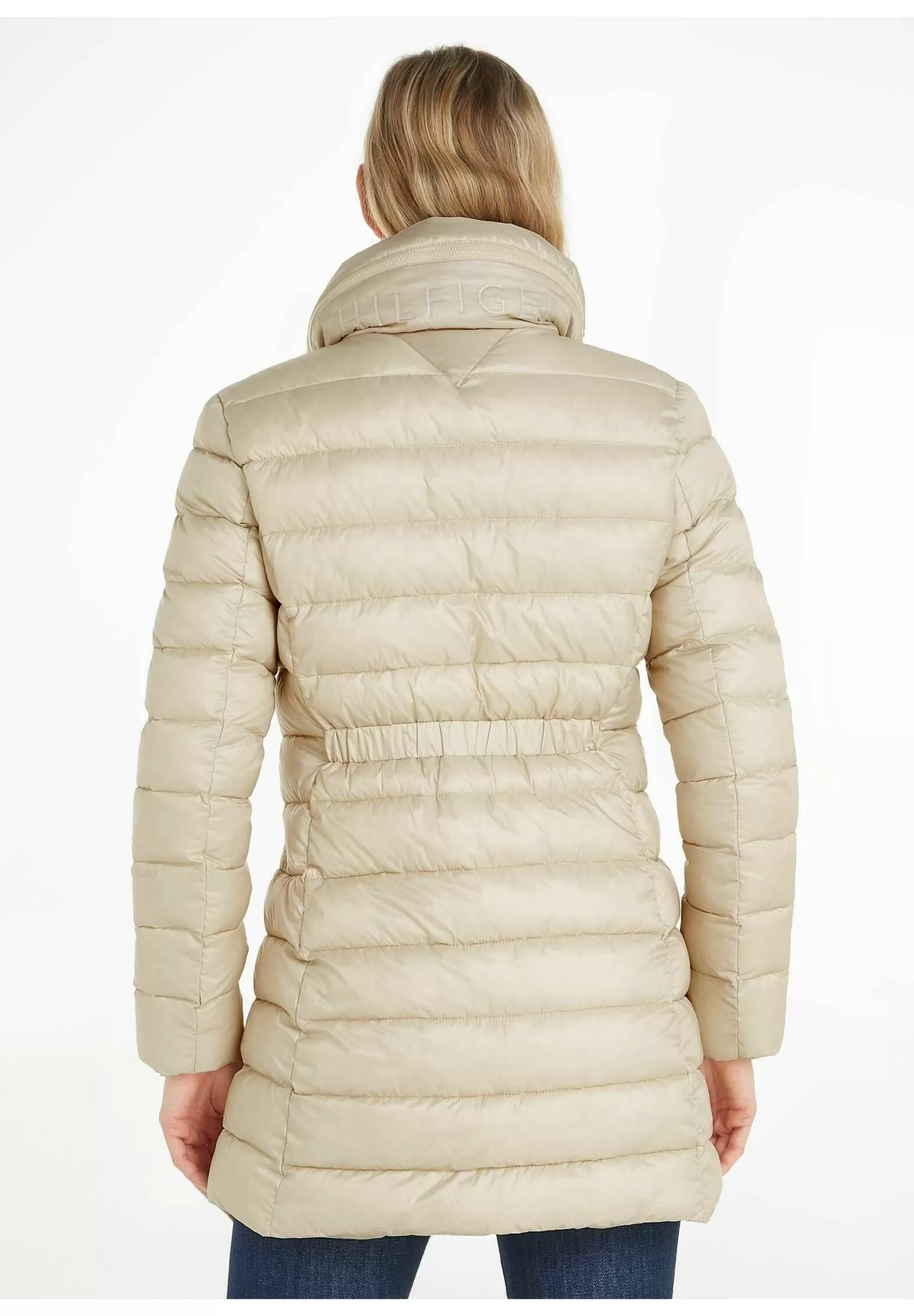 Femme Tommy Hilfiger Mw Padded Global - Manteau D'Hiver