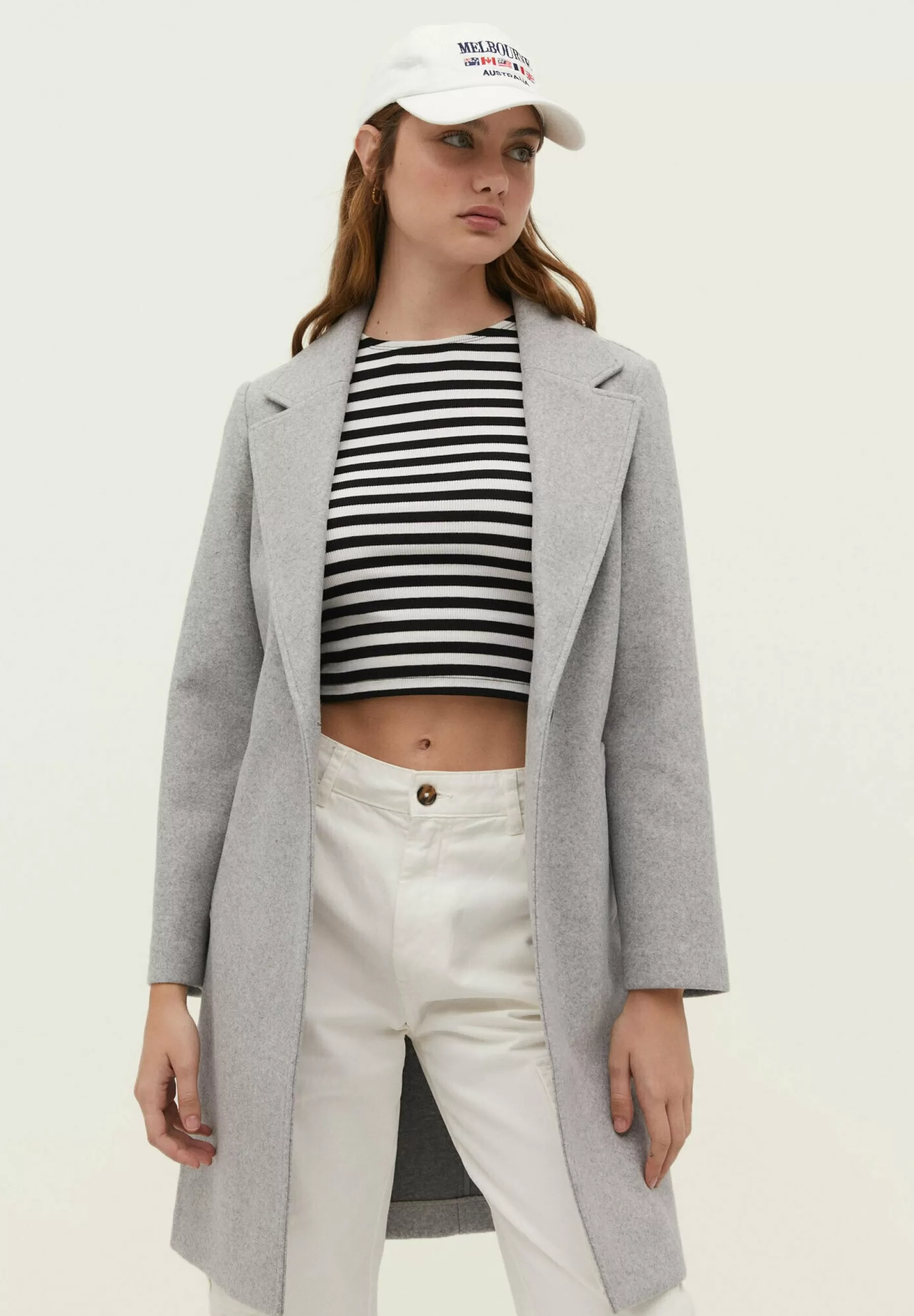 Napped - Manteau Classique | Stradivarius Shop