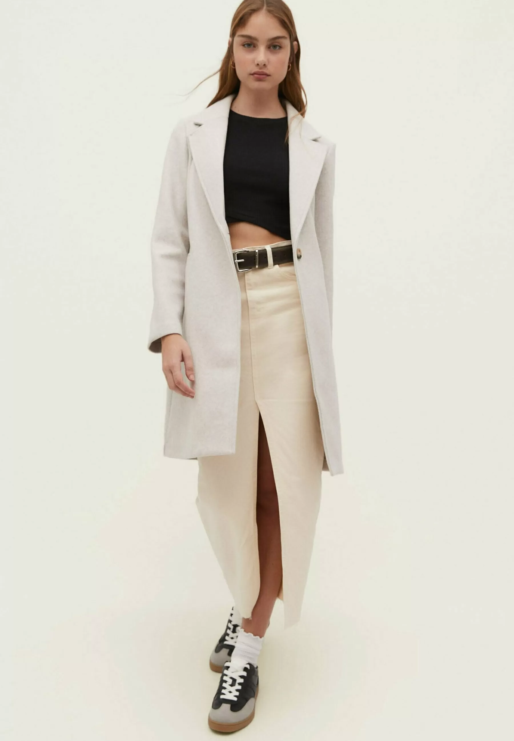 Napped - Manteau Classique | Stradivarius Fashion