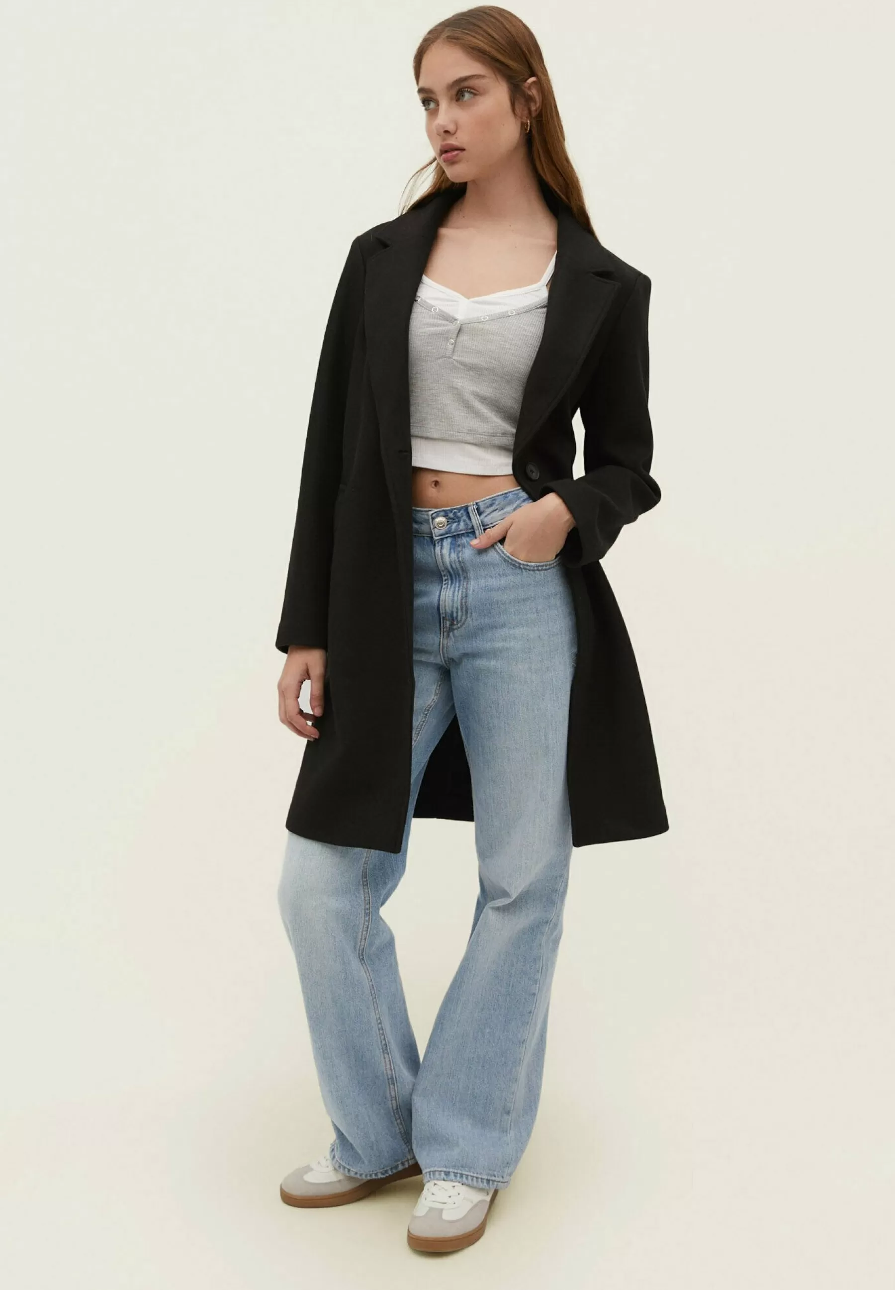 Napped - Manteau Classique | Stradivarius Shop