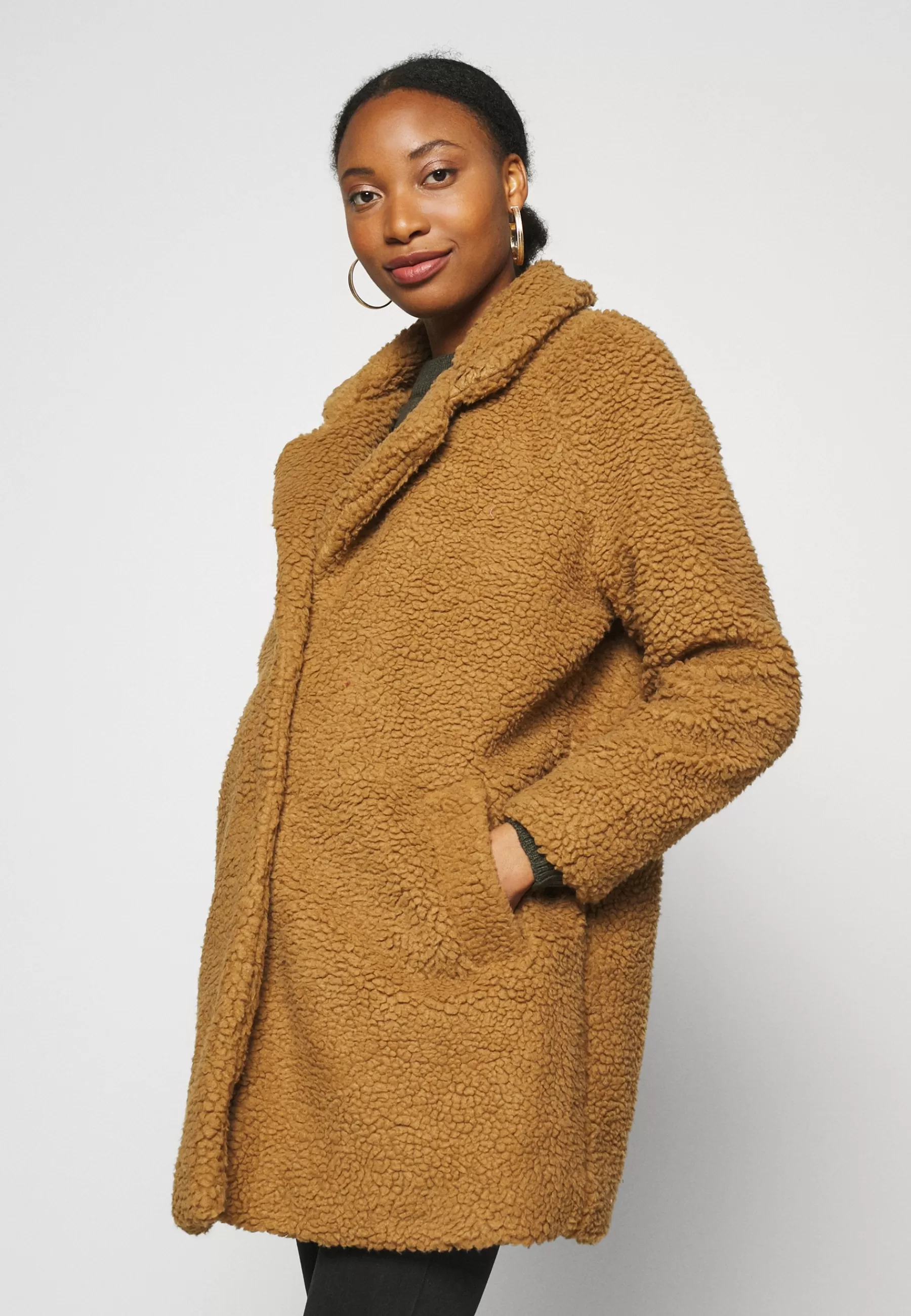 Femme ONLY MATERNITY Olmaurelia Sherpa - Manteau D'Hiver