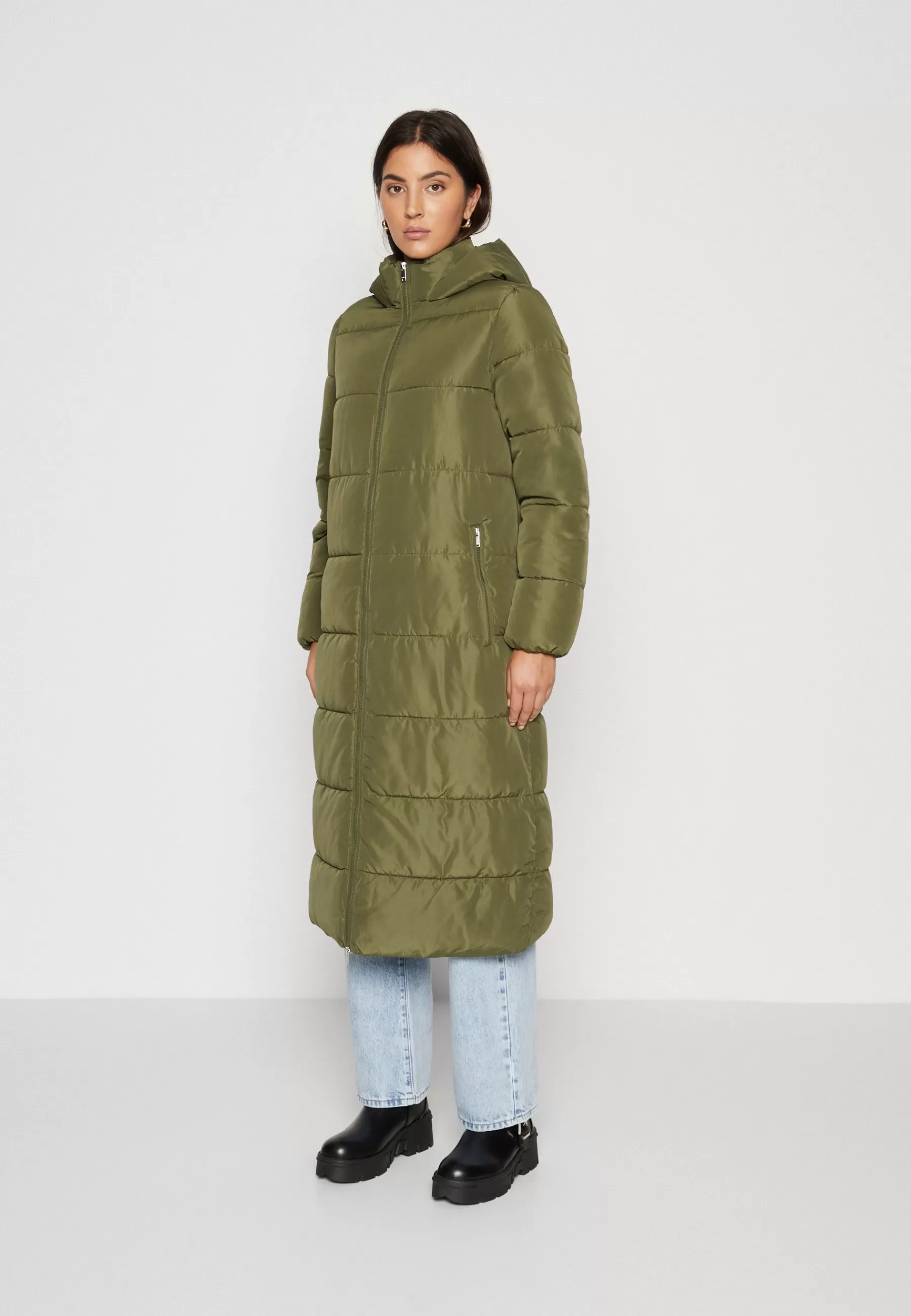 Femme ONLY Onlanna Long Hood Puffer Coat - Manteau D'Hiver