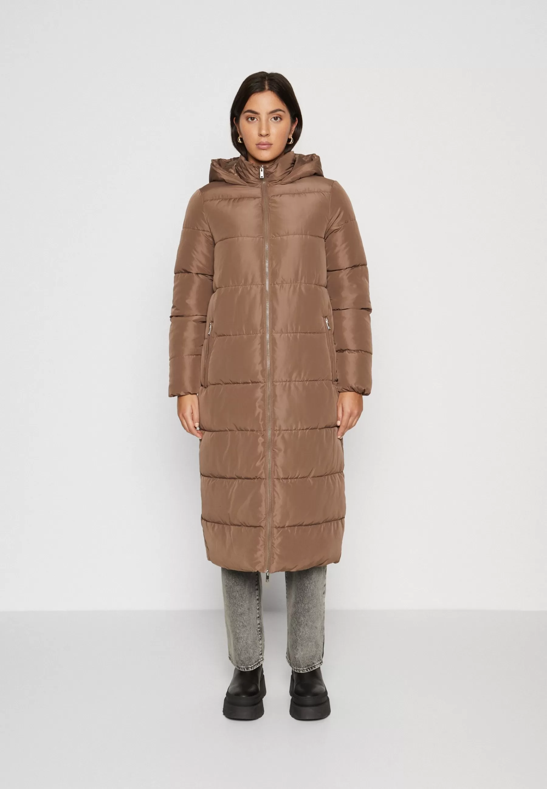 Femme ONLY Onlanna Long Hood Puffer Coat - Manteau D'Hiver