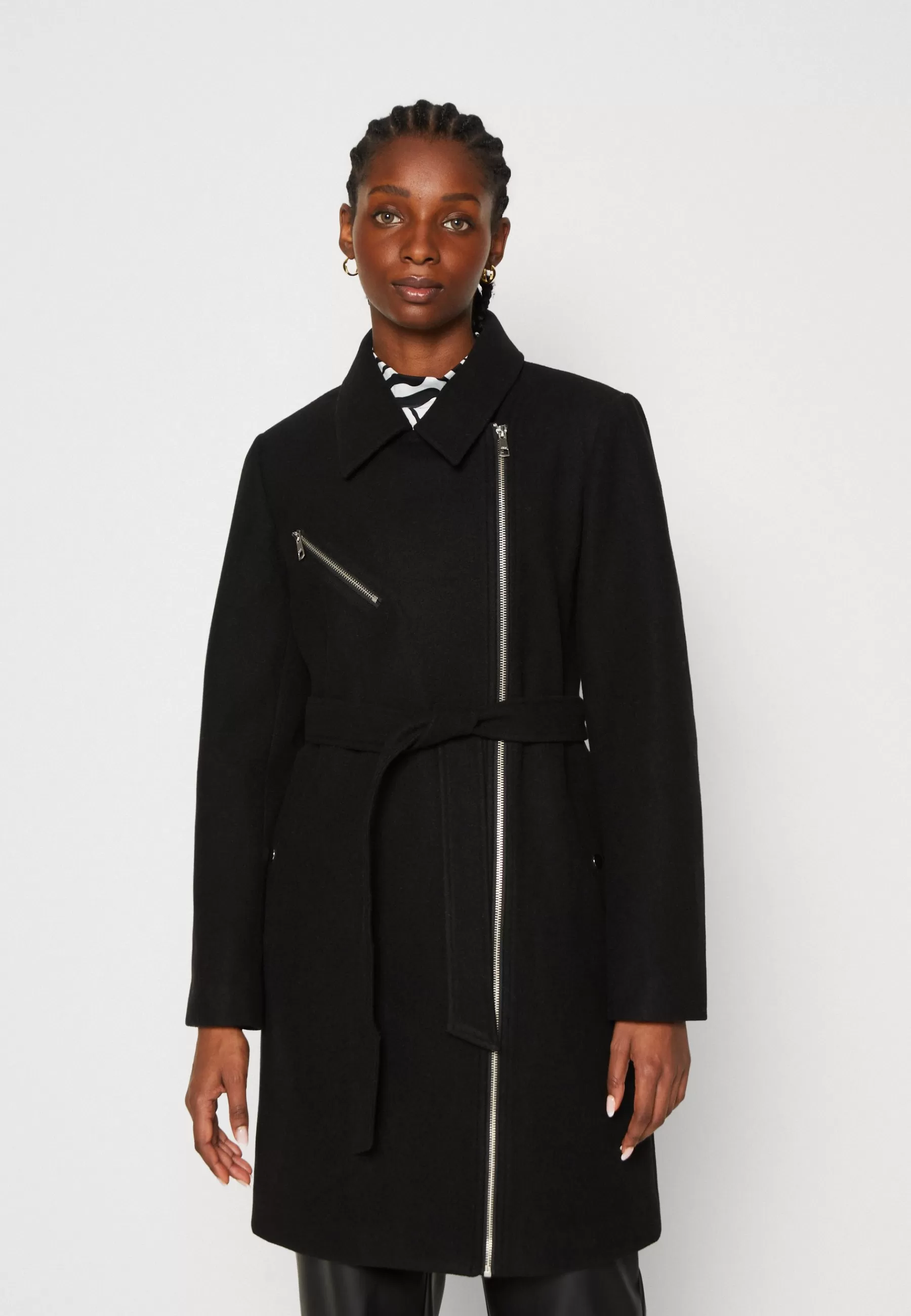 Femme ONLY Onlemily Zip Biker Coat - Manteau Classique