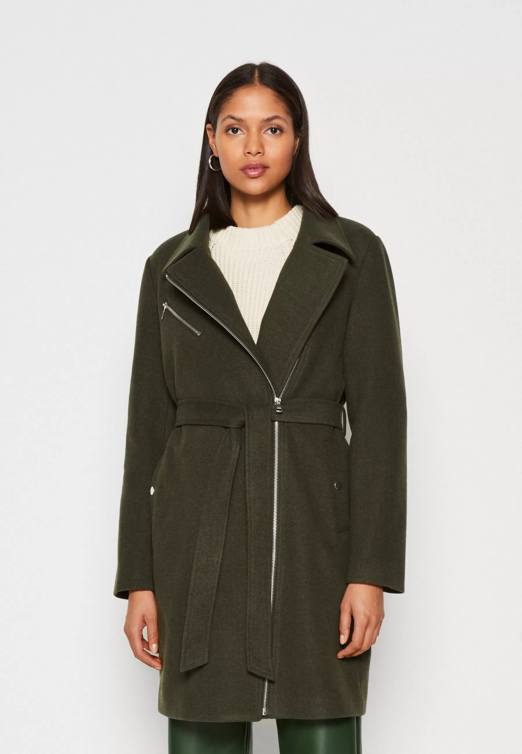 Onlemily Zip Biker Coat - Manteau Classique | ONLY Fashion