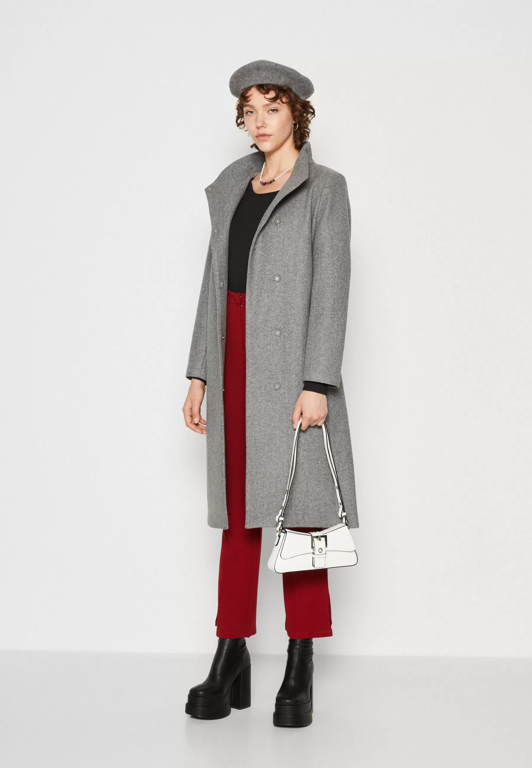 Onlemma Highneck Coat - Manteau Classique | ONLY Online