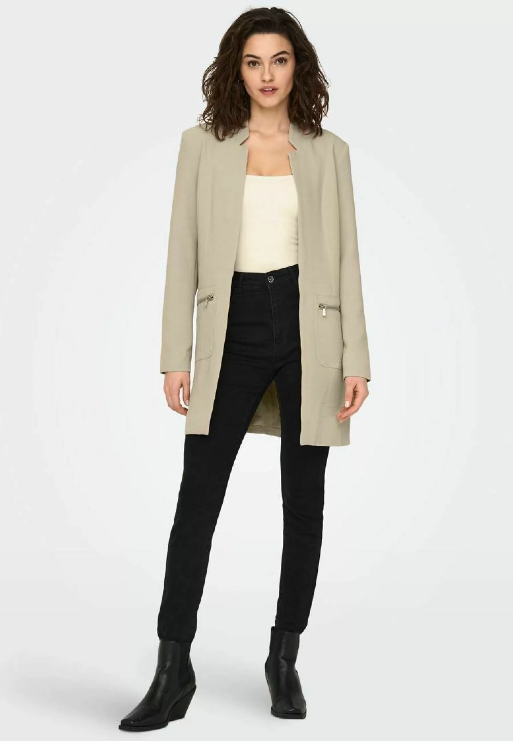 Onllinea Miriam Zip - Manteau Court | ONLY Shop