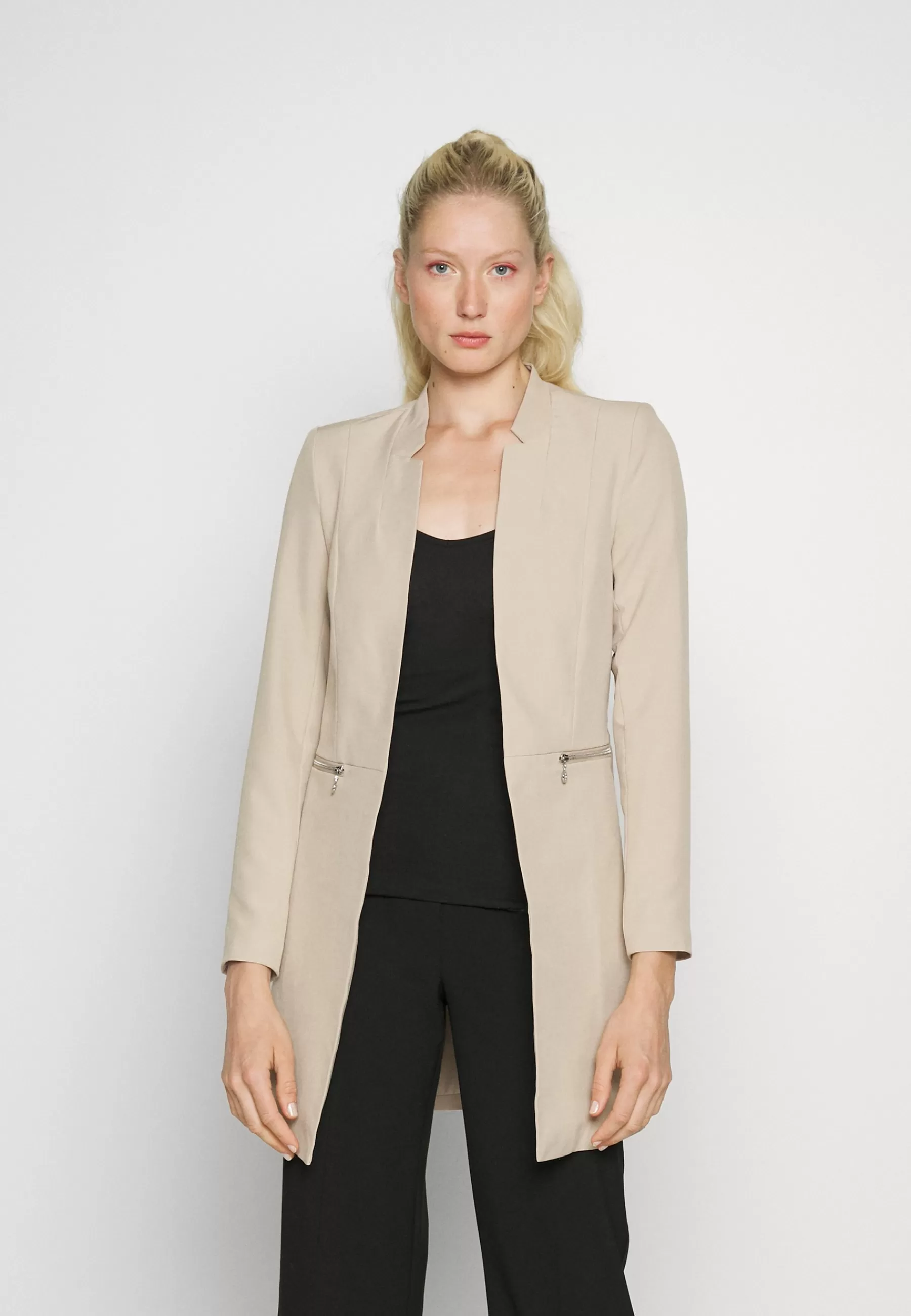 Onlmaddy Koma Long Zip Blazer - Manteau Court | ONLY Tall Cheap