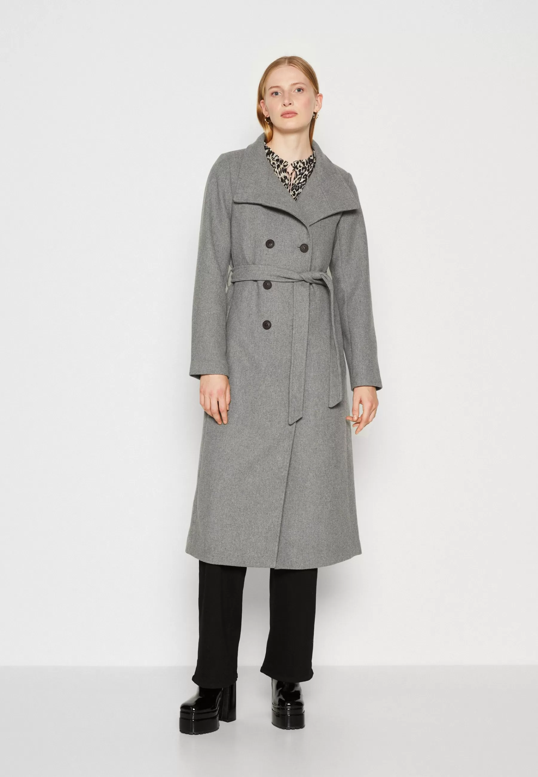 Onlmedina Long Belted Coat - Manteau Classique | ONLY Tall Discount