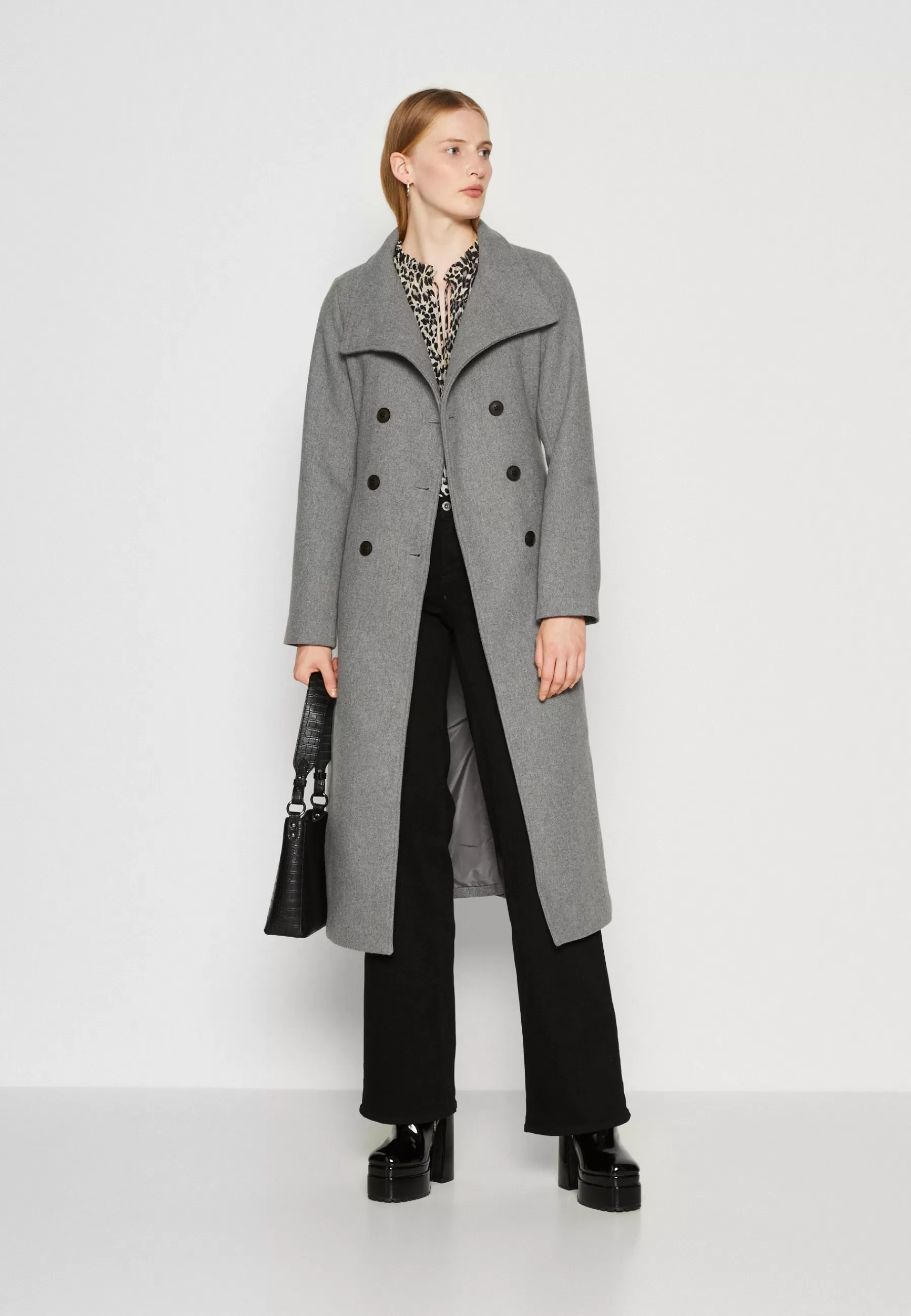 Onlmedina Long Belted Coat - Manteau Classique | ONLY Tall Discount