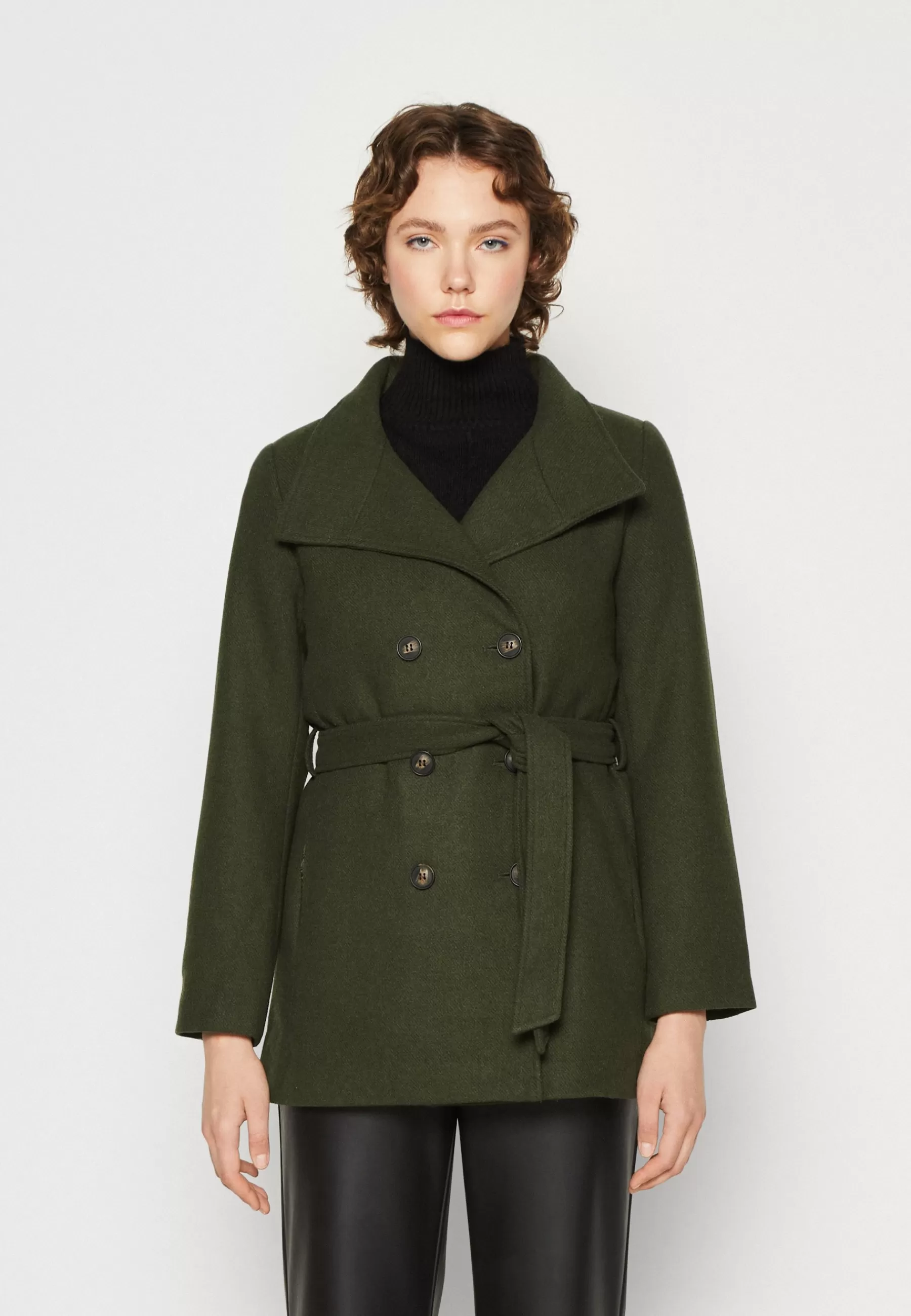 Onlmedina Short Belted Coat - Manteau Classique | ONLY Sale