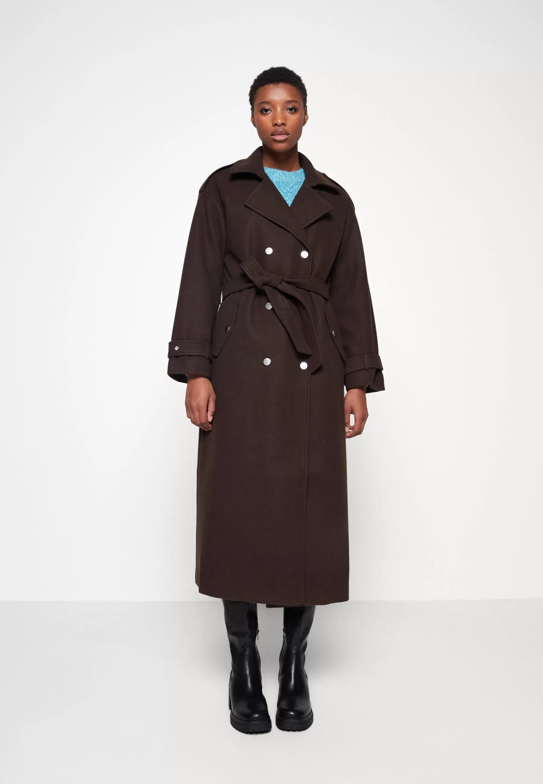 Femme ONLY Onlsepia Emma X-Long - Trench