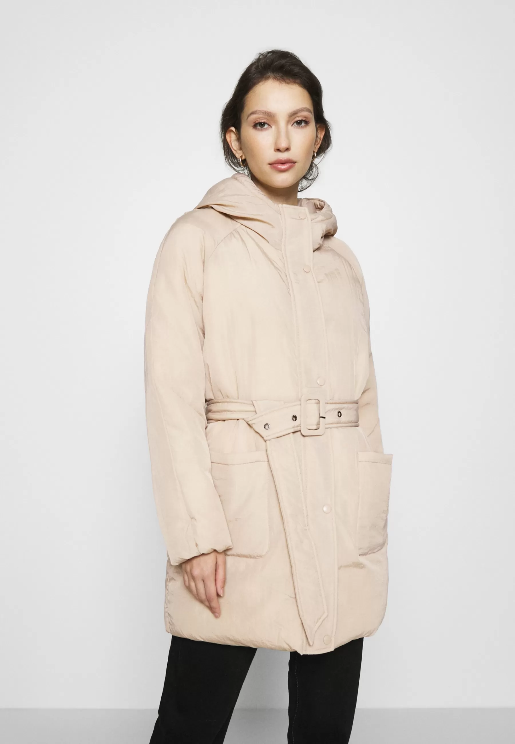 Femme ONLY Onlsydney Belted Puffer - Manteau D'Hiver