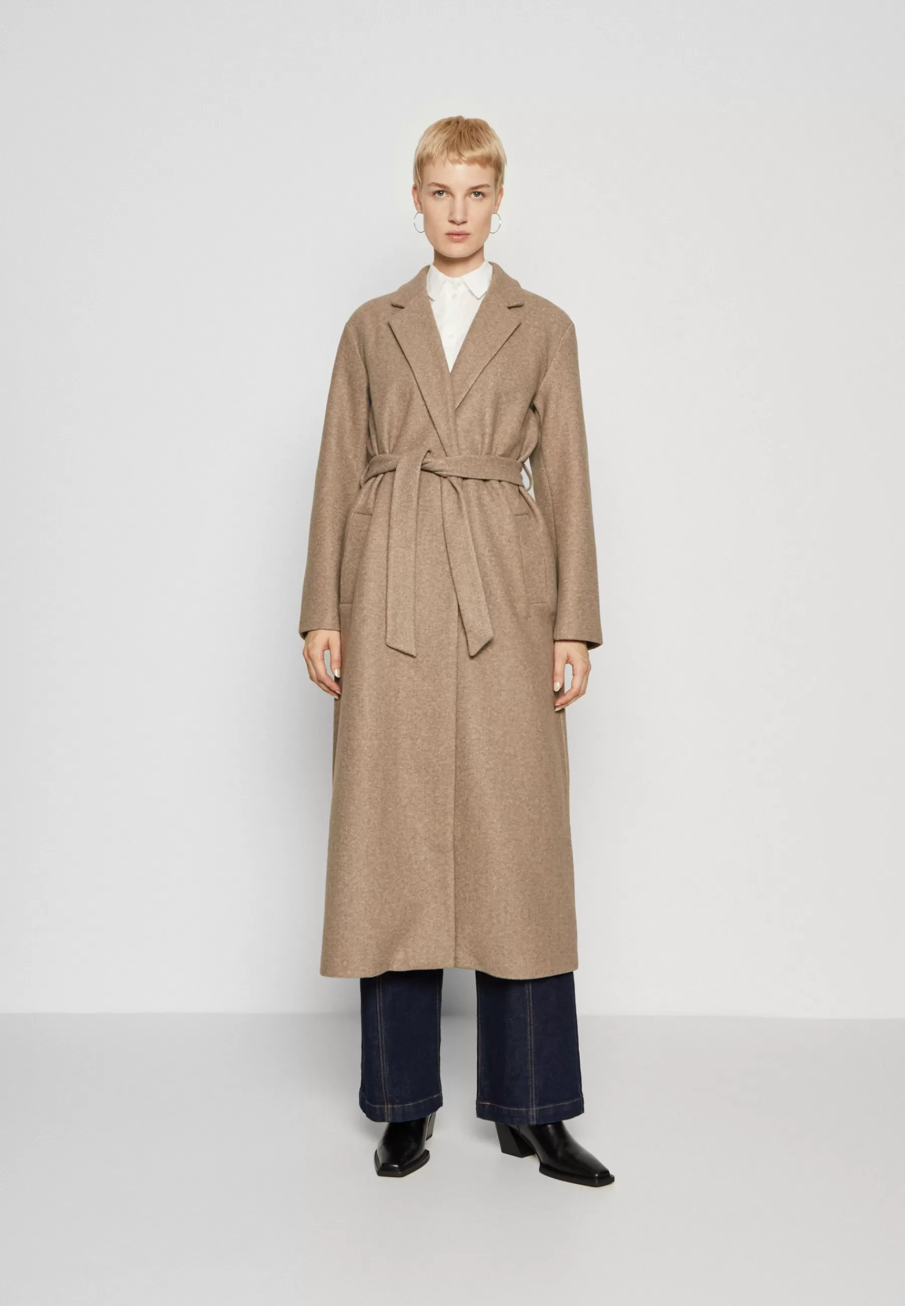 Femme ONLY Tall Onltrillion Belt Long Coatigan - Manteau Classique