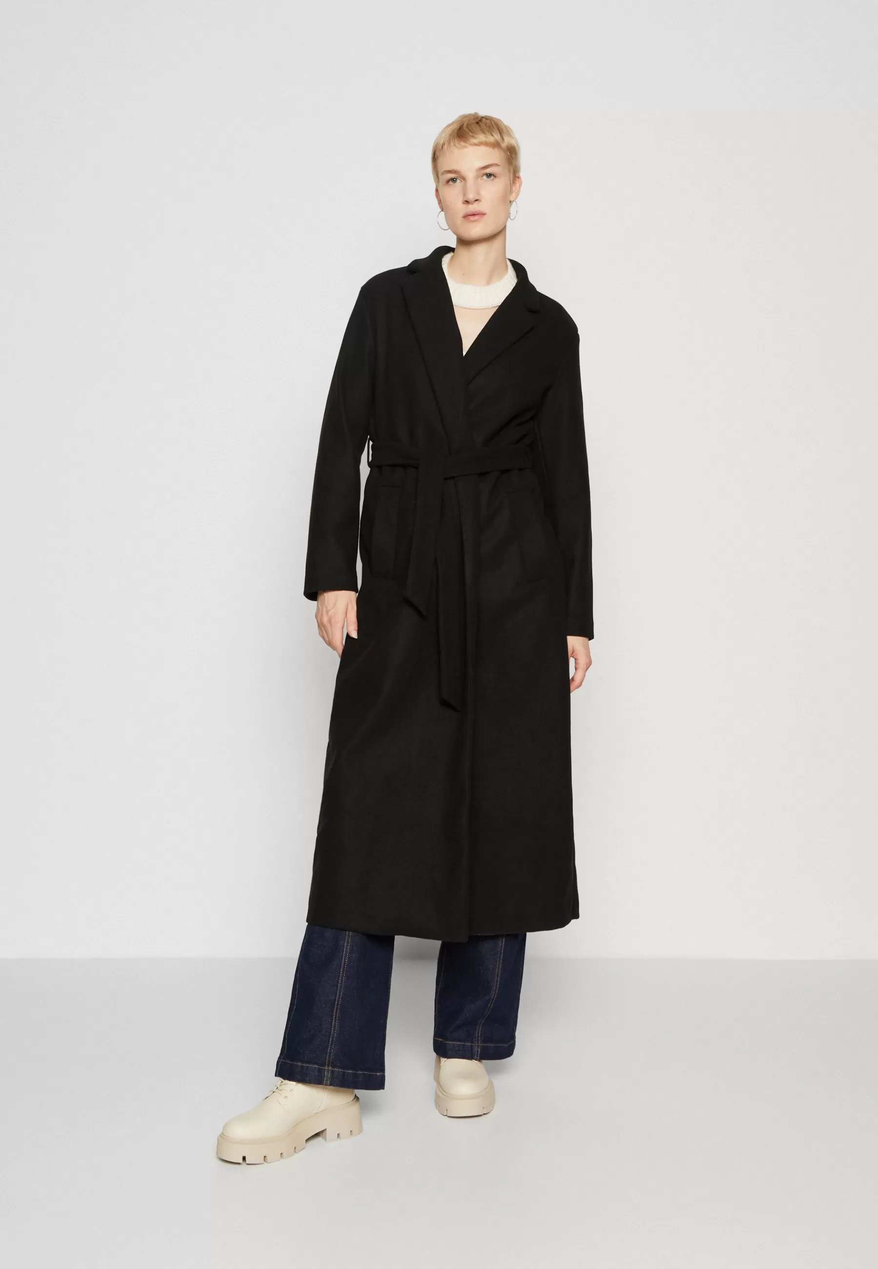 Femme ONLY Tall Onltrillion Belt Long Coatigan - Manteau Classique