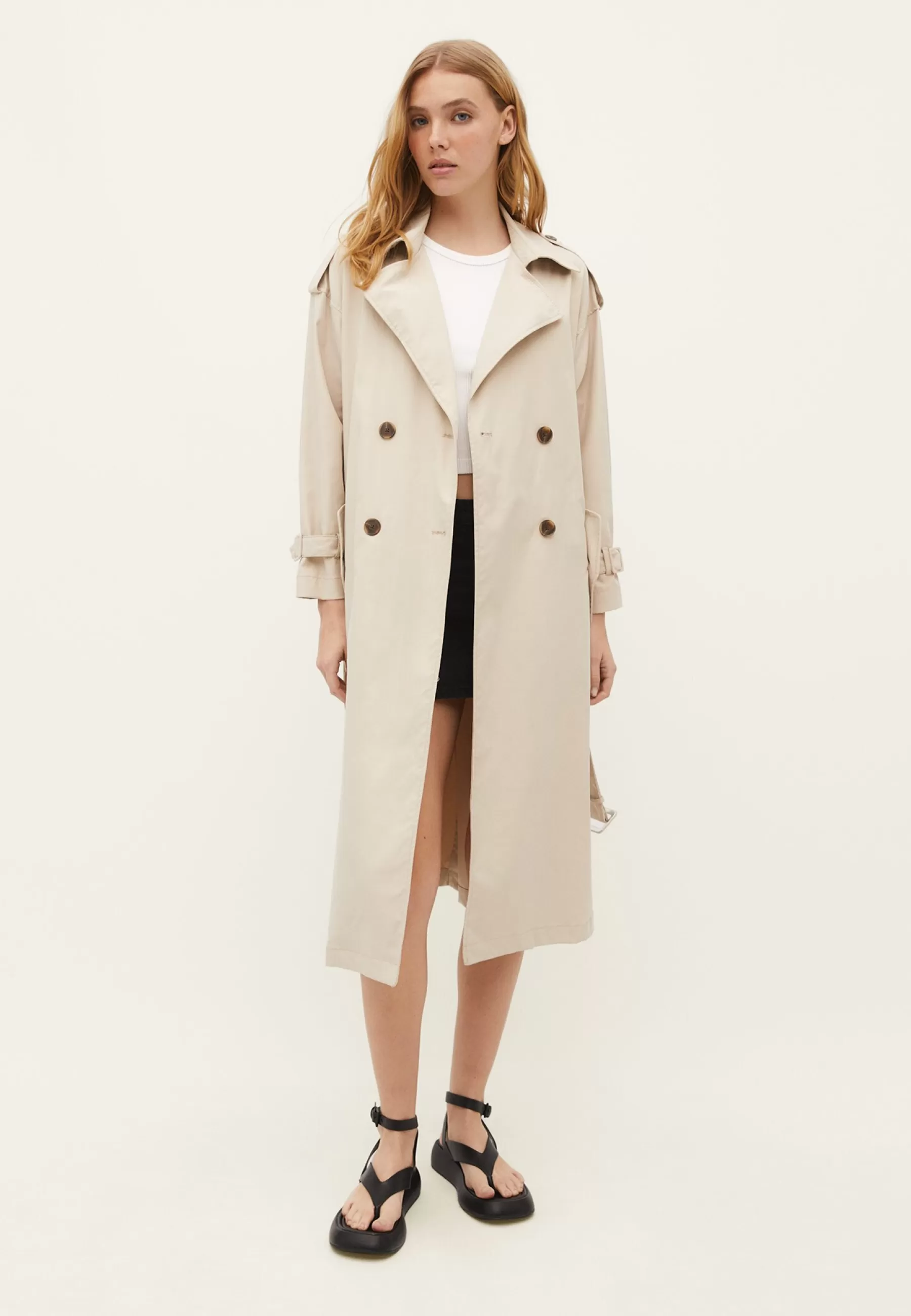 Oversize - Trench | Stradivarius Flash Sale