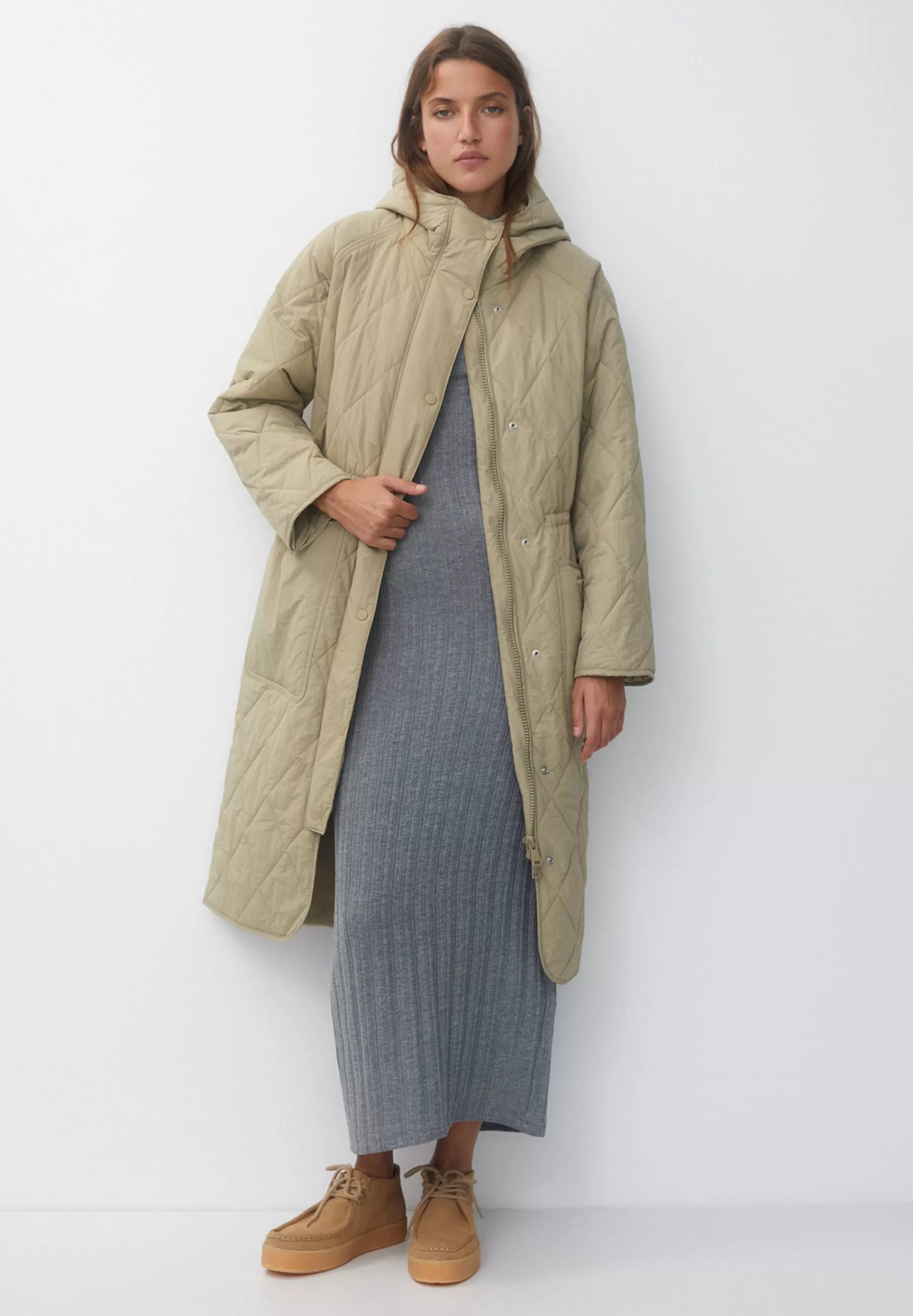 Femme PULL&BEAR Padded - Longline - Manteau D'Hiver