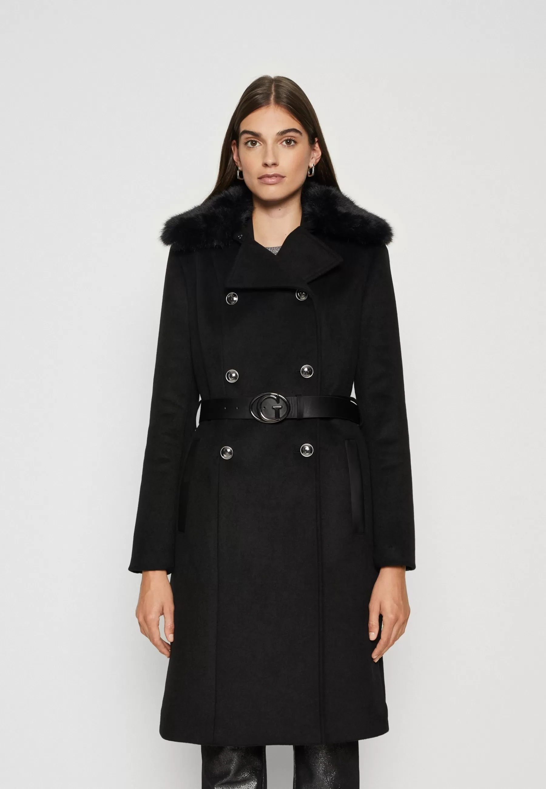 Patrice Belted Coat - Manteau Classique | Guess Hot