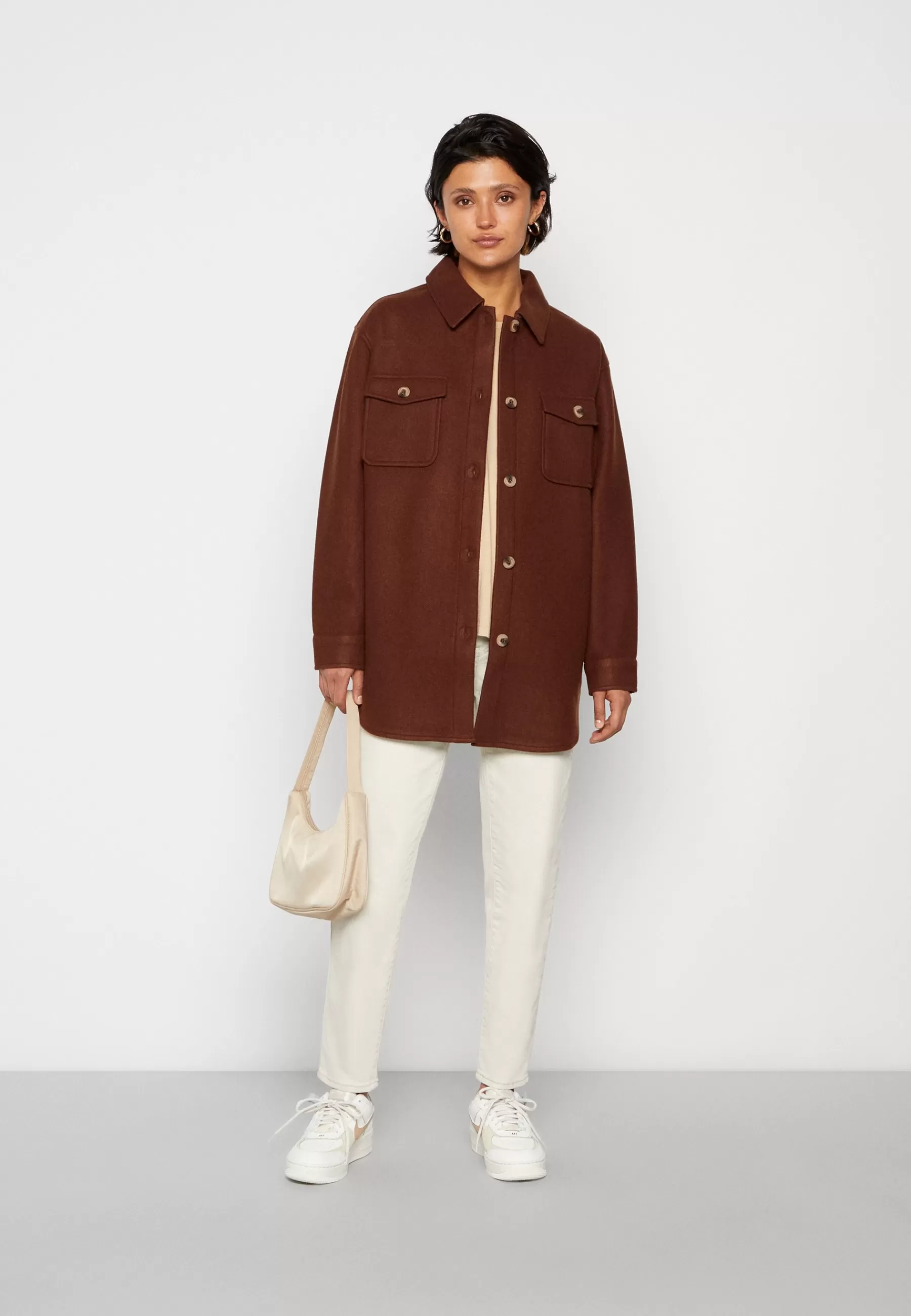 Pcjudy Shacket - Manteau Court | Pieces Clearance