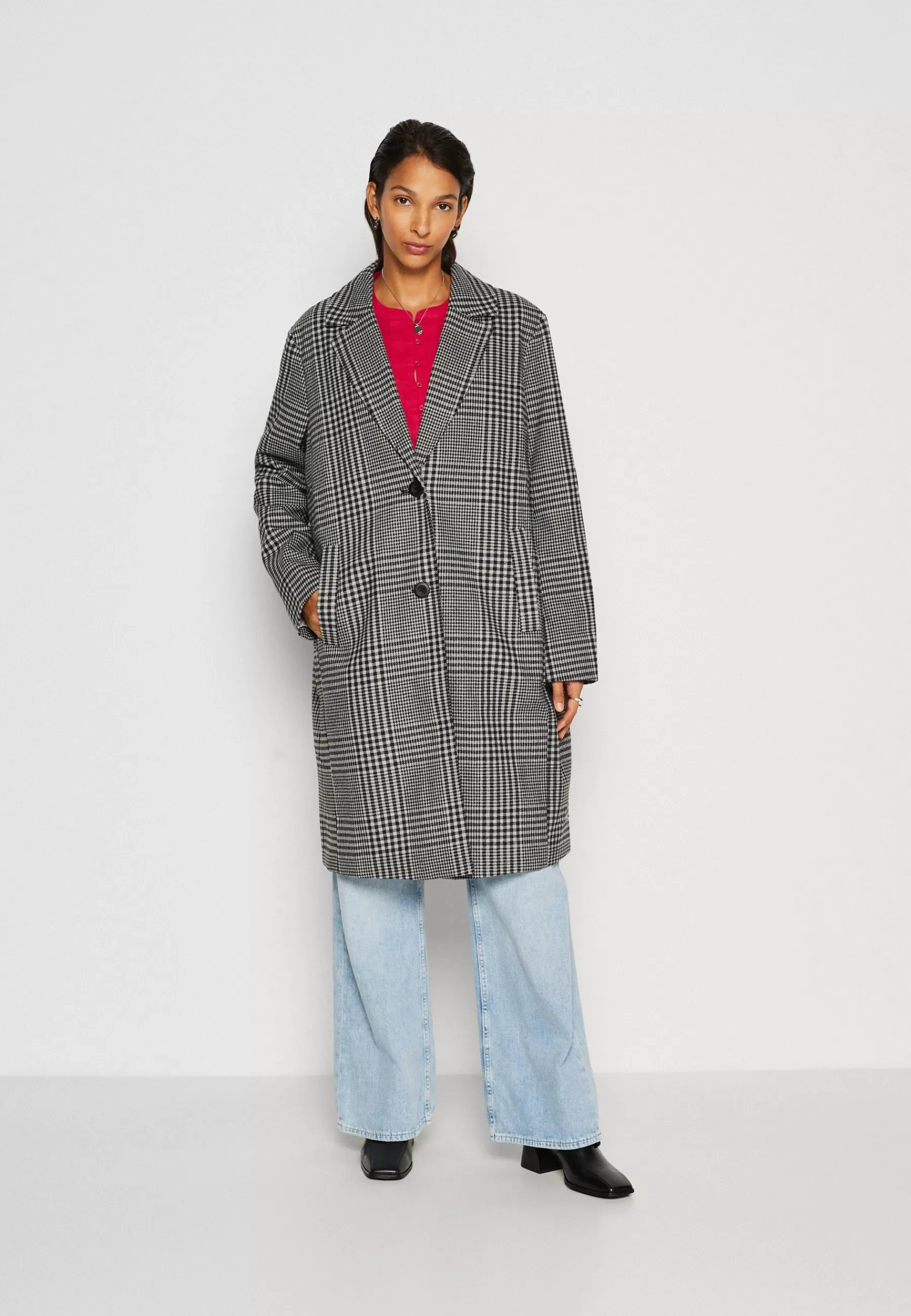 Plaid Coat - Manteau Classique | GAP Cheap