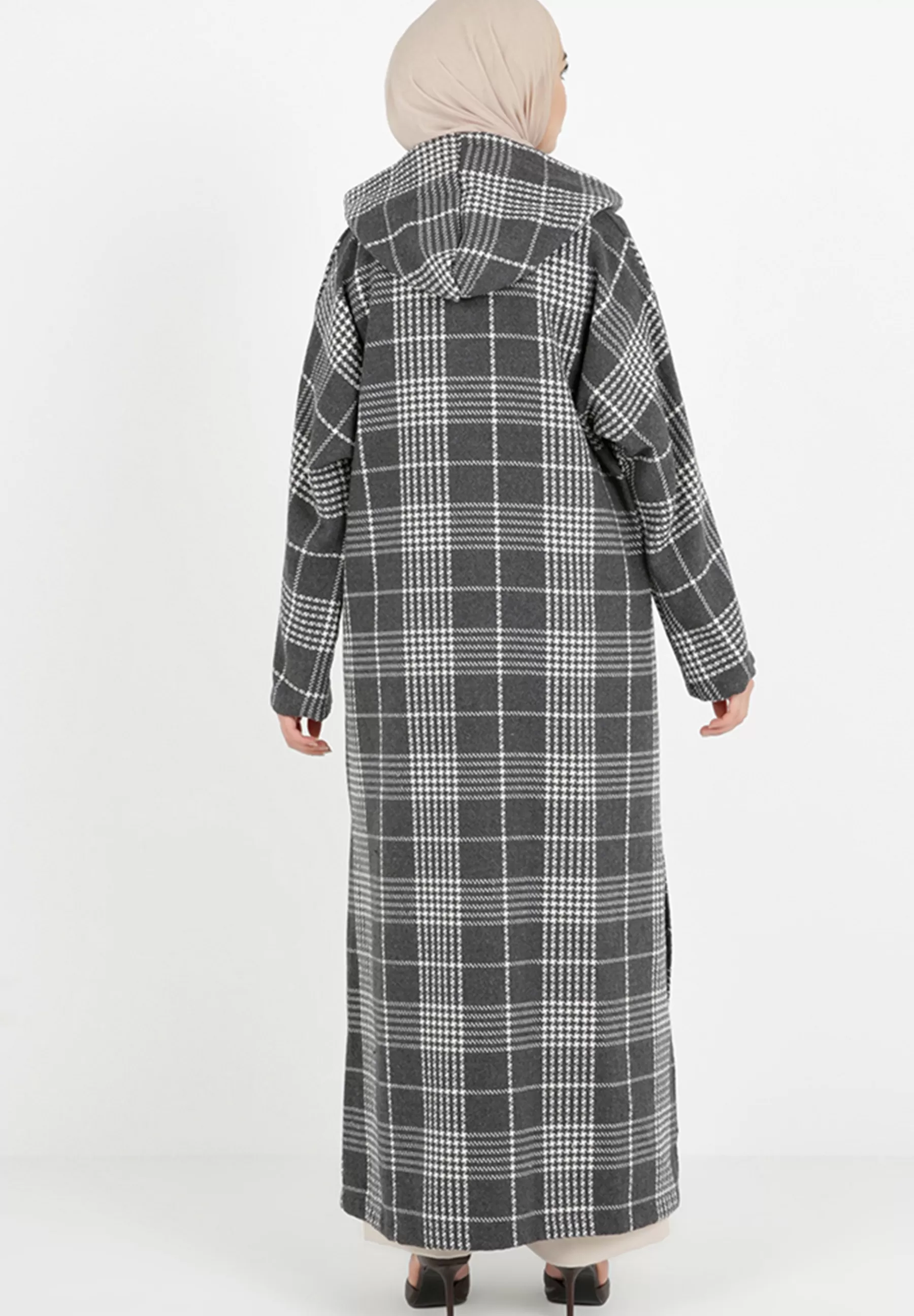 Femme Modanisa Plaid Tavin - Manteau Classique