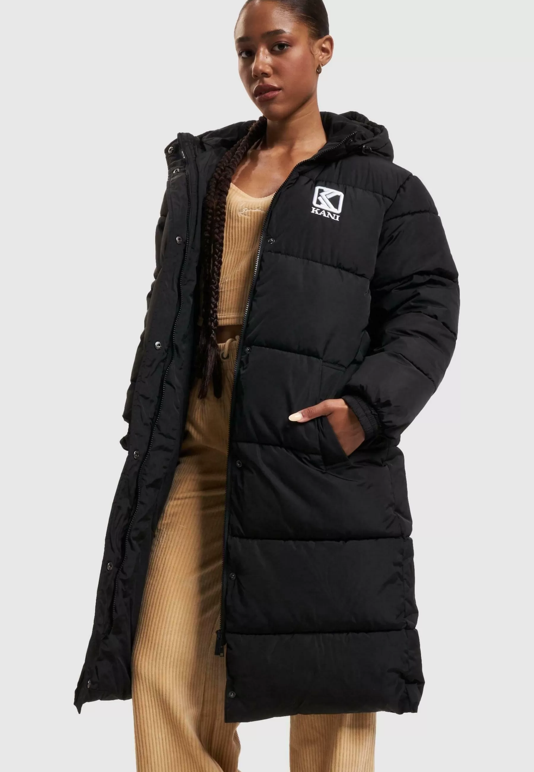 Femme Karl Kani Puffer - Manteau D'Hiver