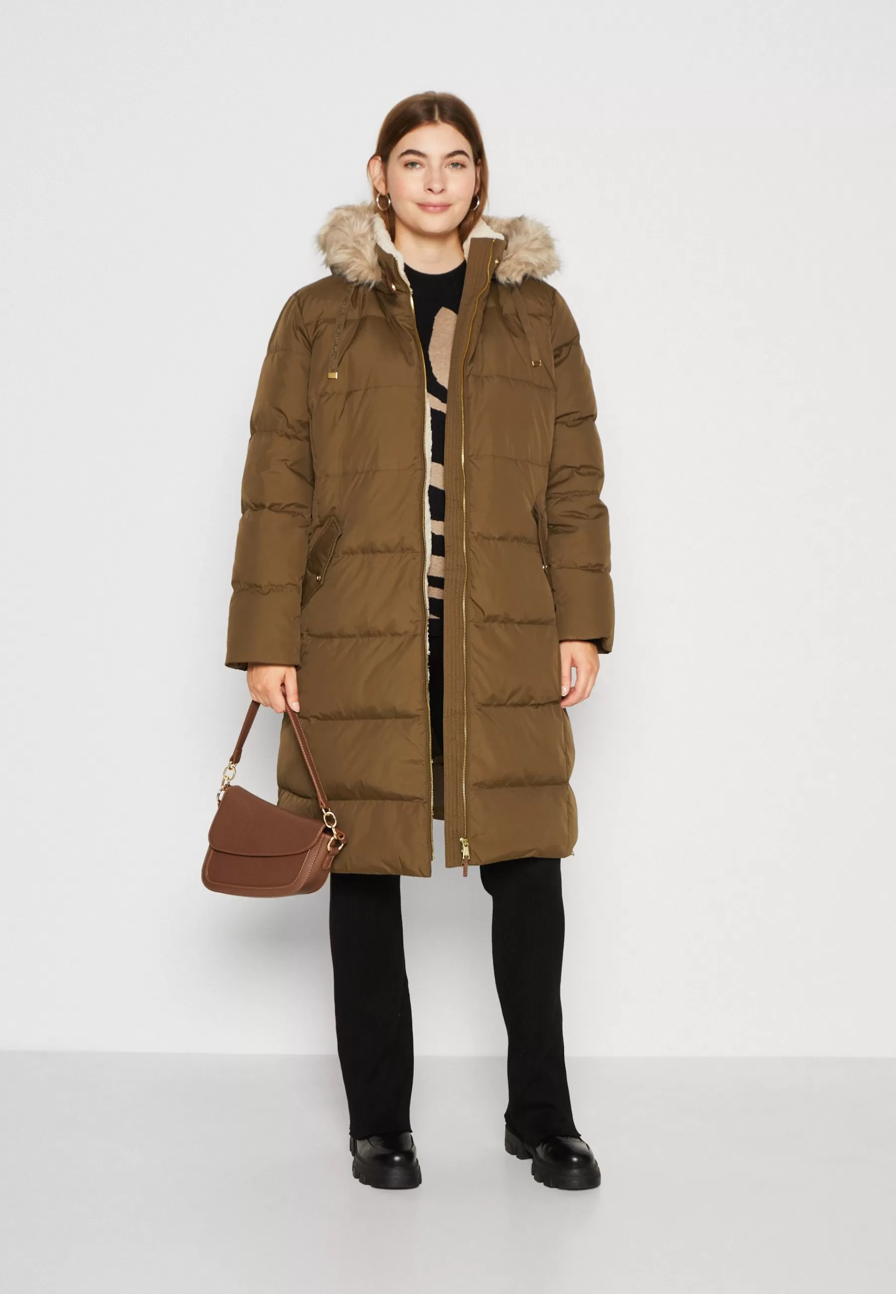 Femme Lauren Ralph Lauren Woman Puffer Insulated Coat - Doudoune