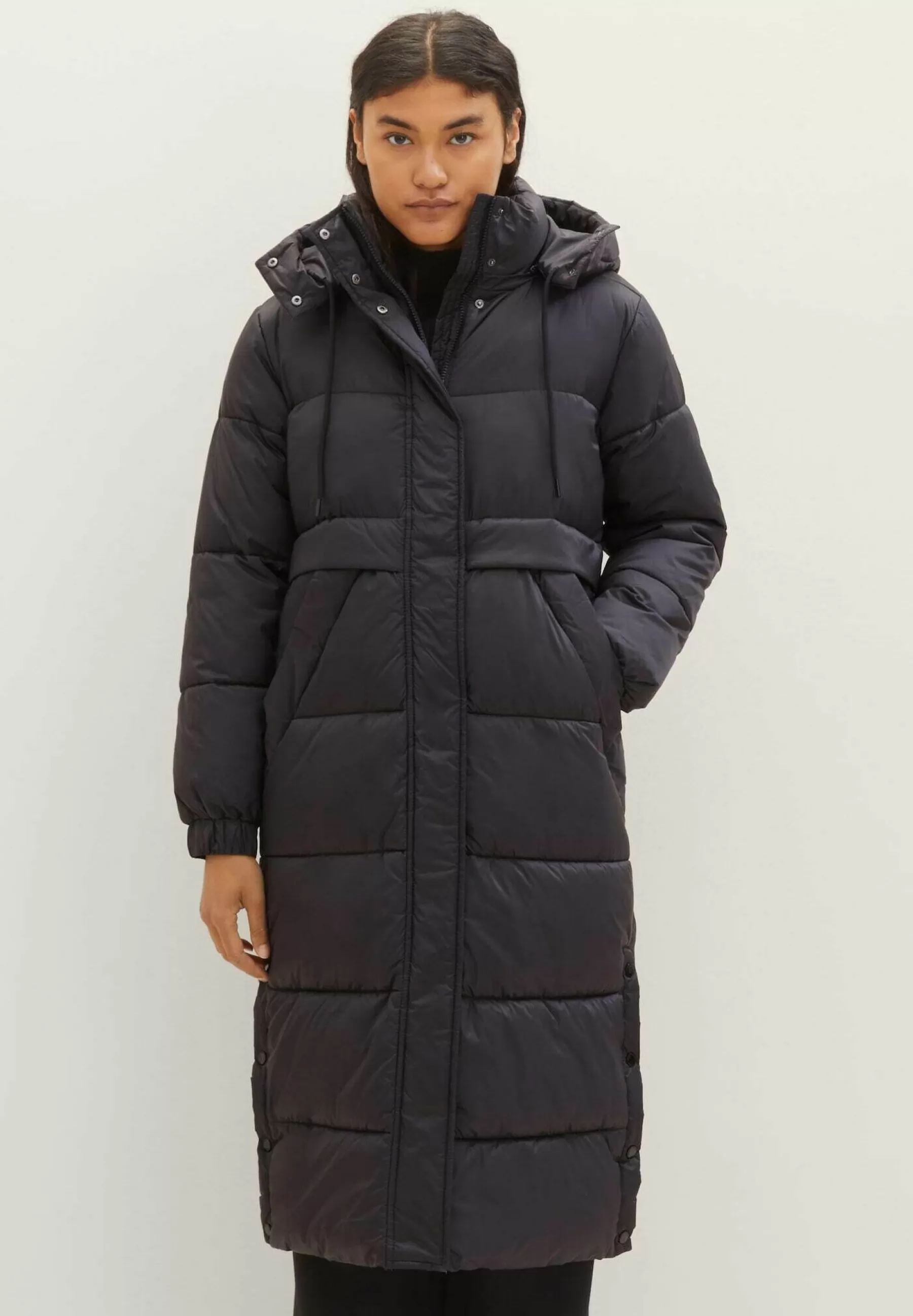 Femme TOM TAILOR DENIM Puffer Mit Kapuze - Manteau D'Hiver