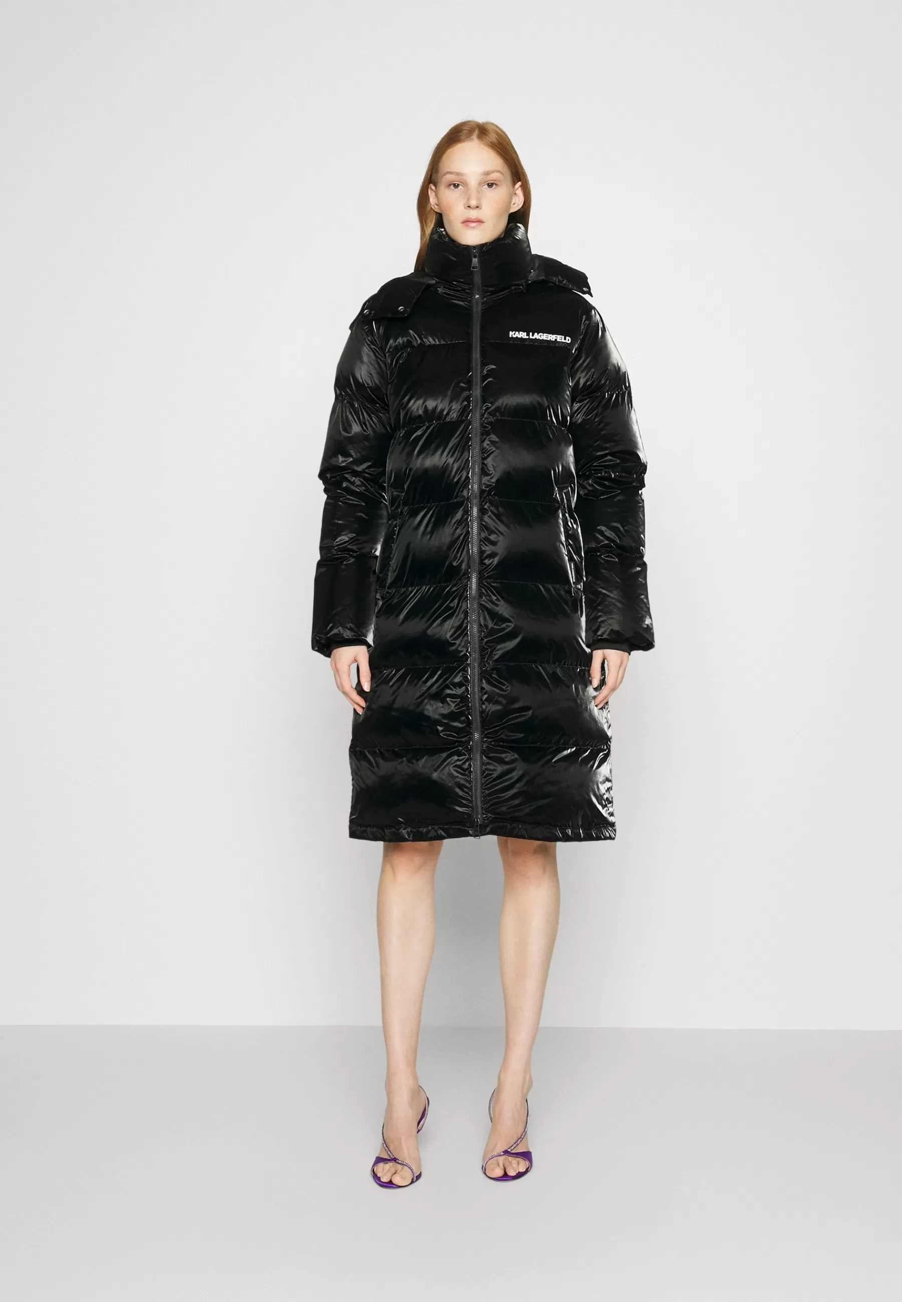 Femme KARL LAGERFELD Quilted Coat - Manteau D'Hiver