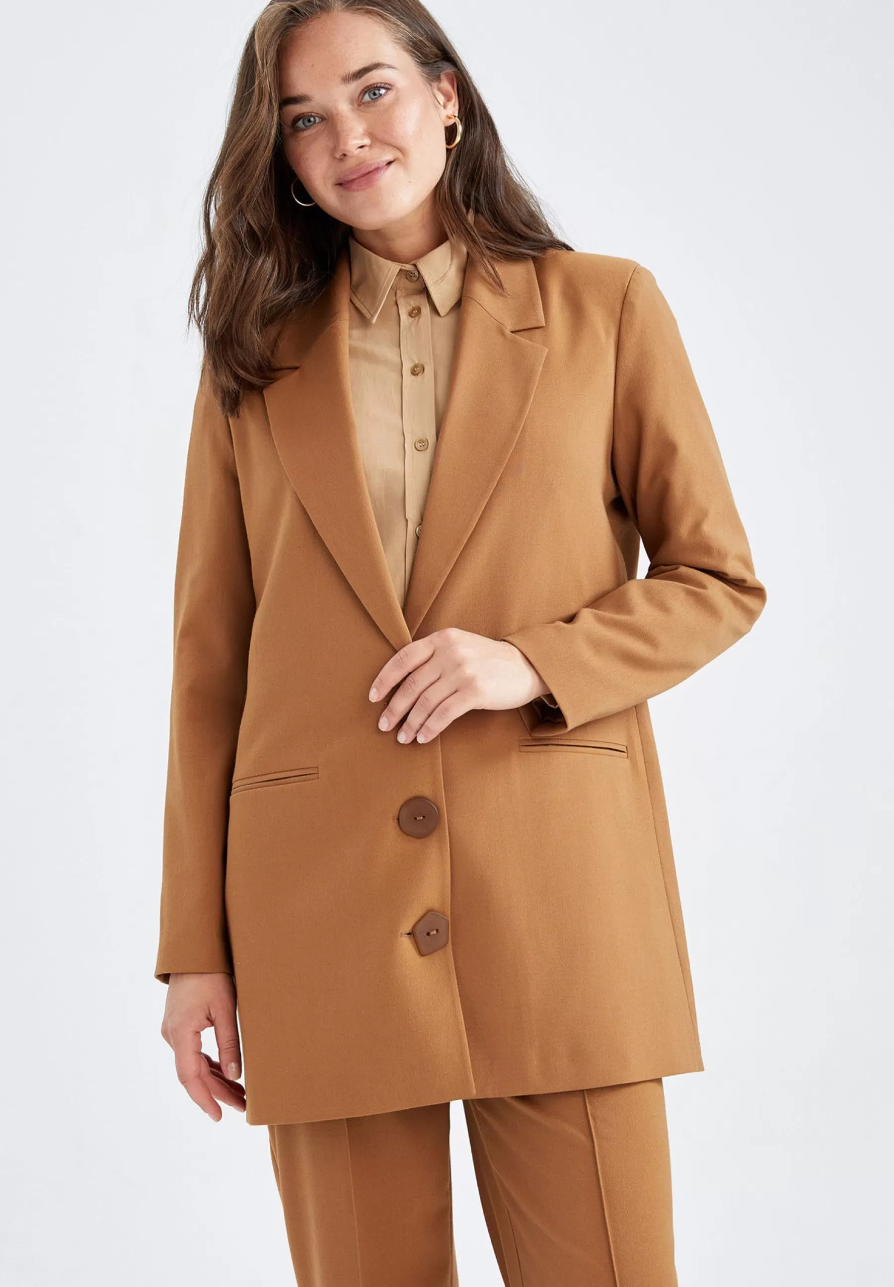 Regular Fit - Manteau Court | DeFacto Fashion