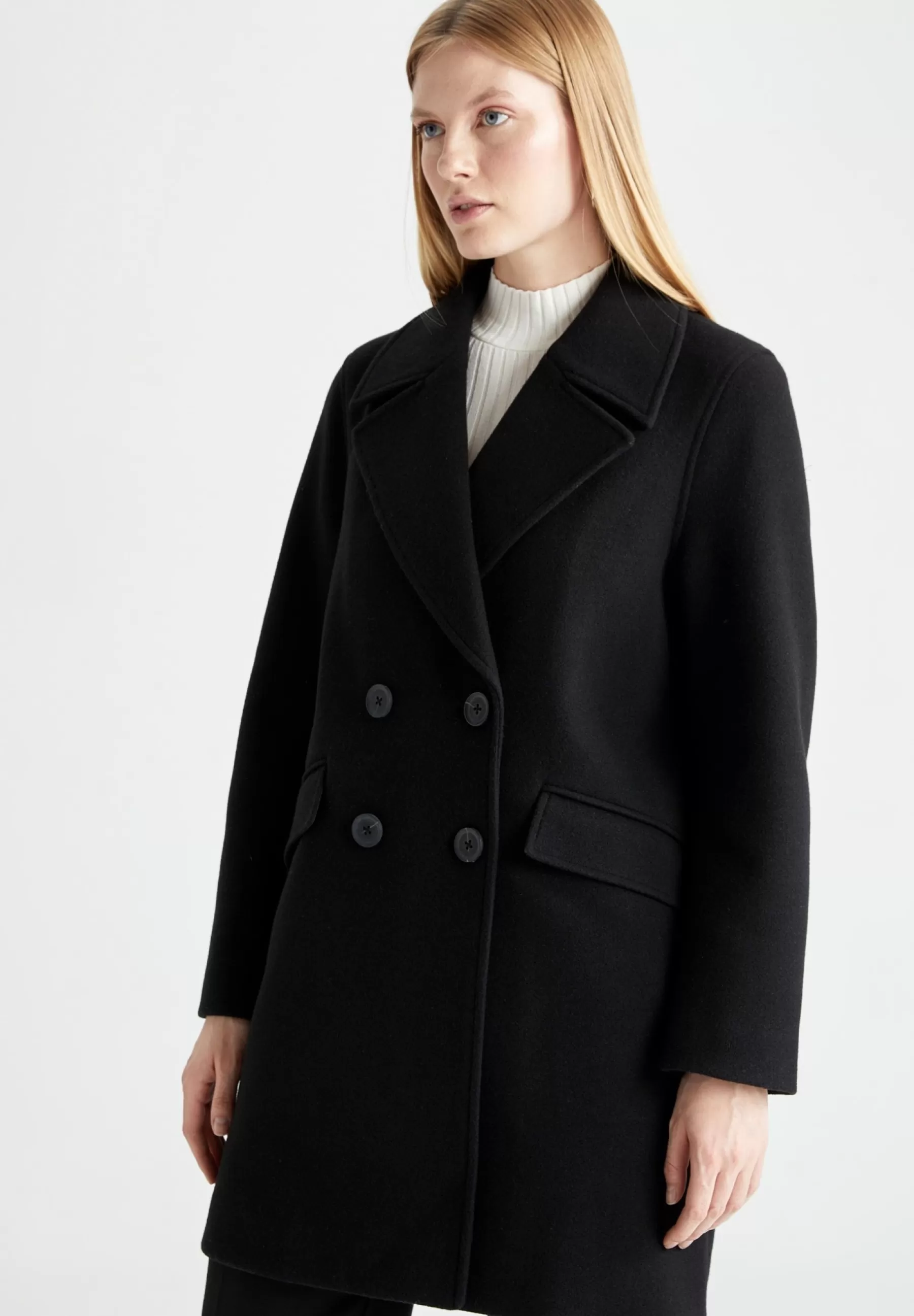 Regular Fit - Manteau Court | DeFacto Flash Sale