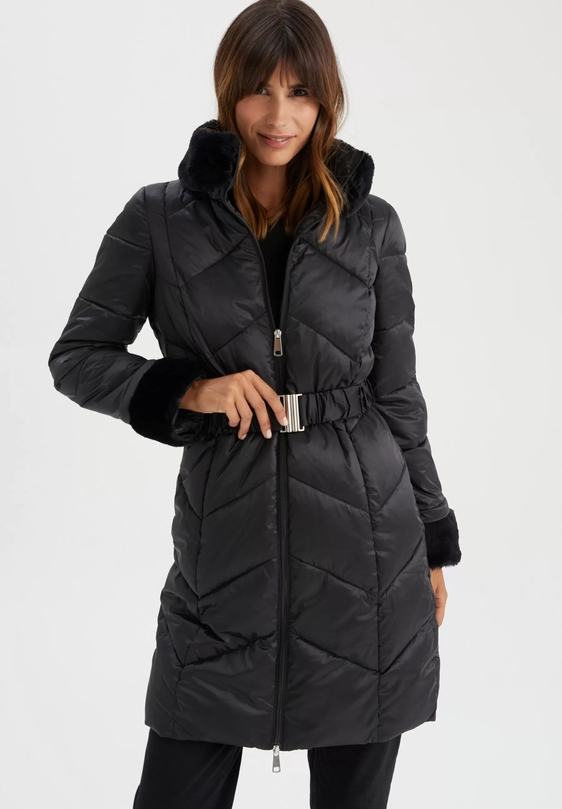 Femme DeFacto Regular Fit - Manteau D'Hiver